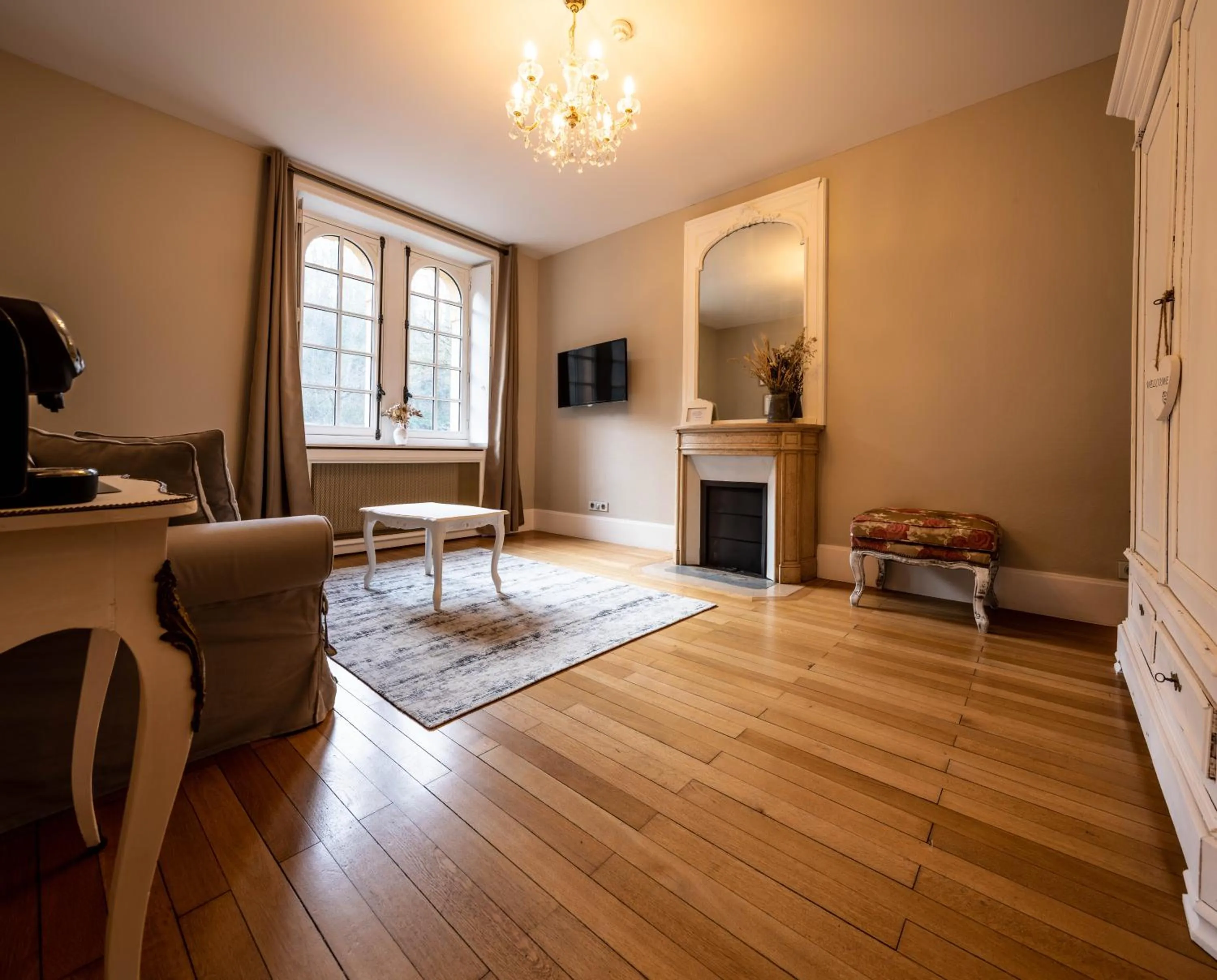 Living room in Hotel Ô Château