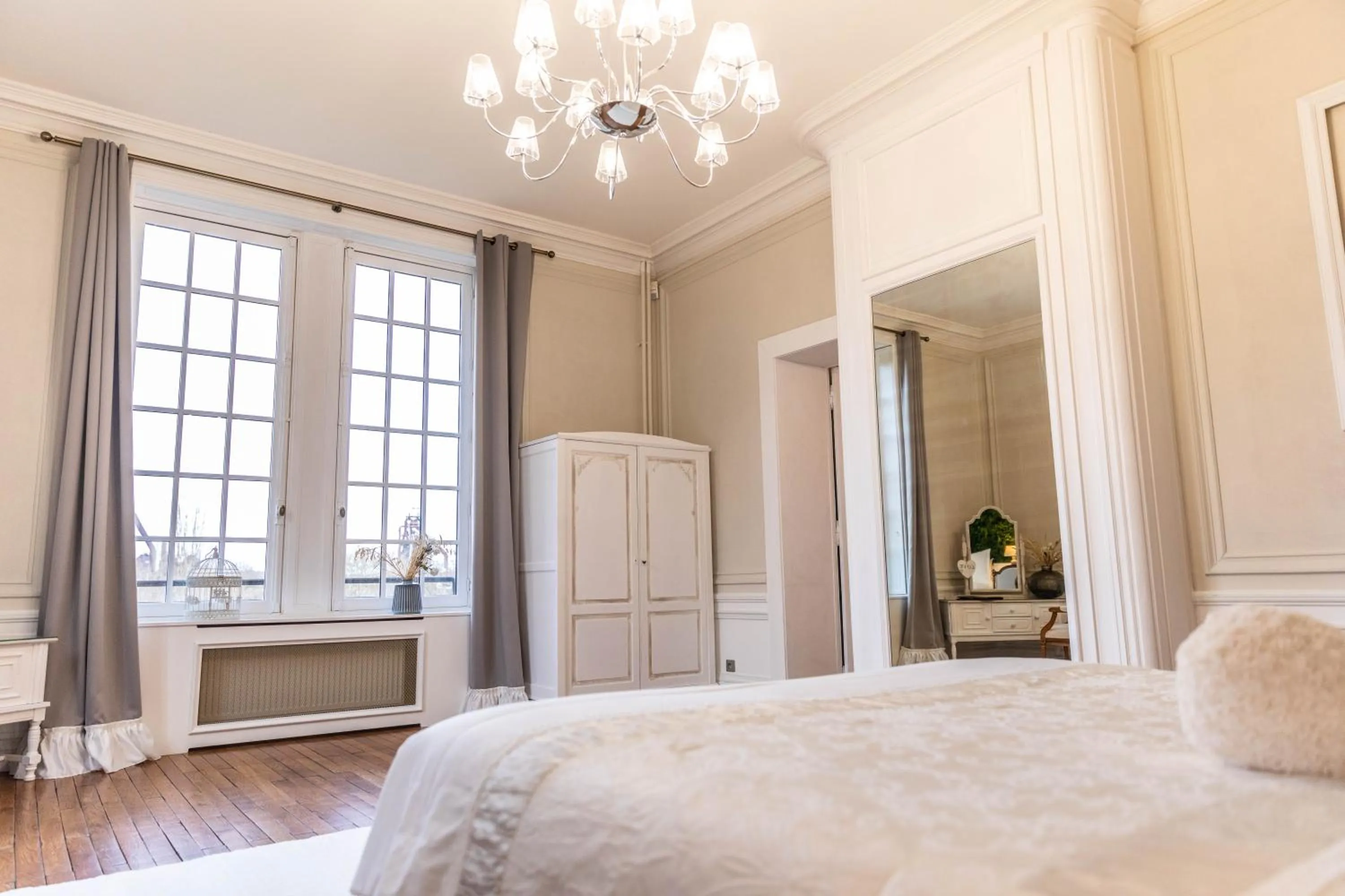 Bed in Hotel Ô Château