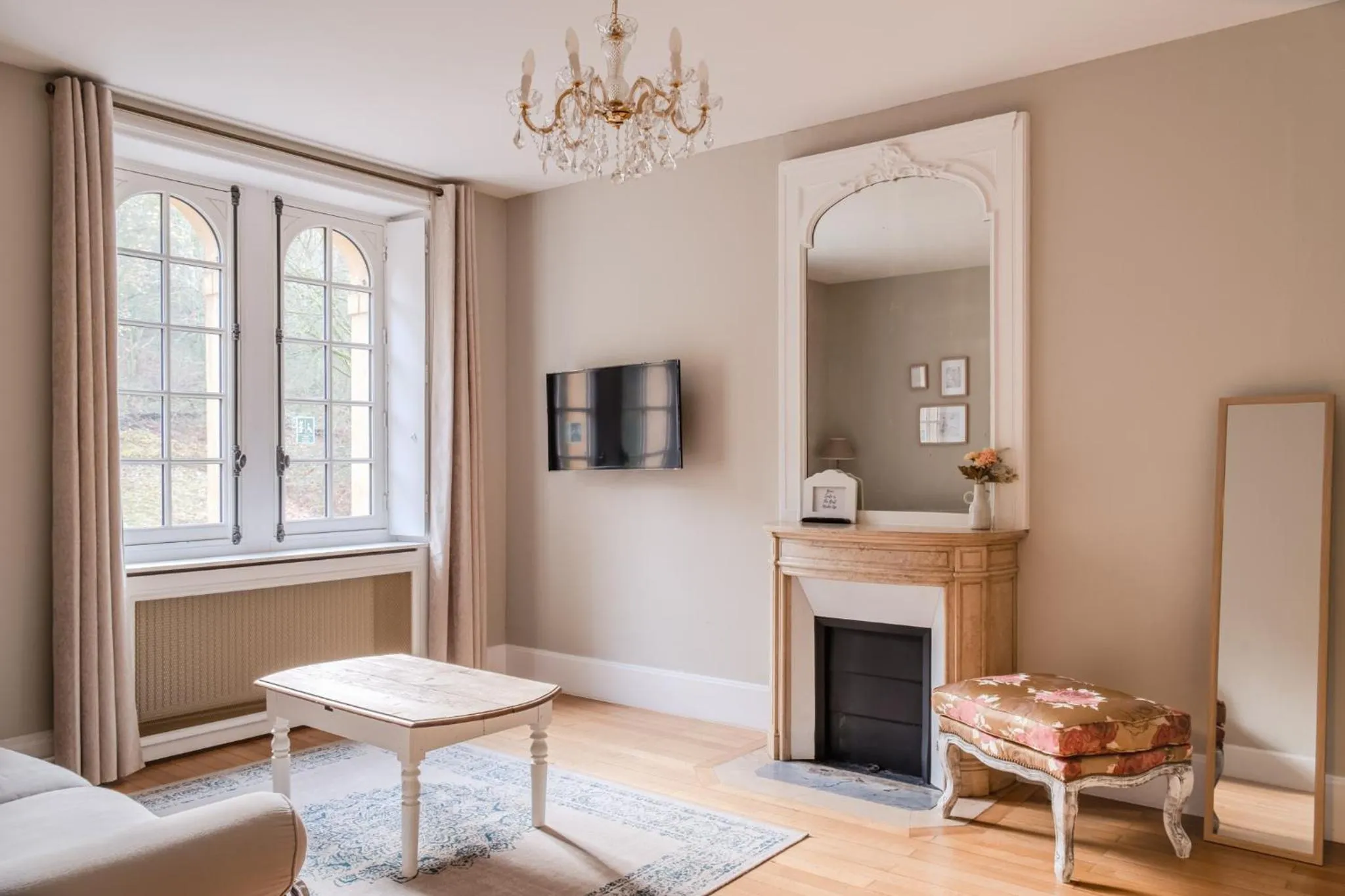 Living room in Hotel Ô Château