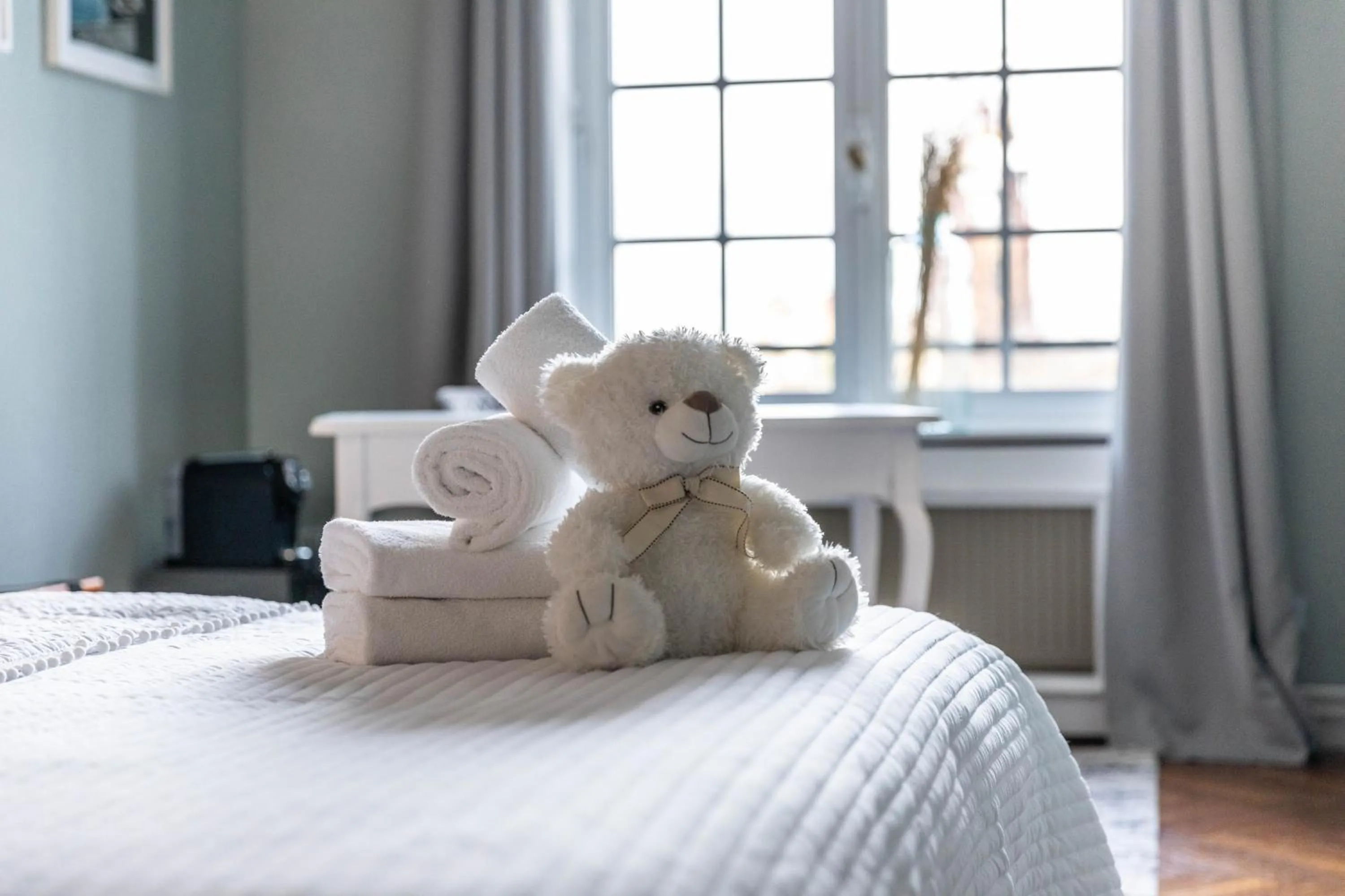 Bedroom, Bed in Hotel Ô Château