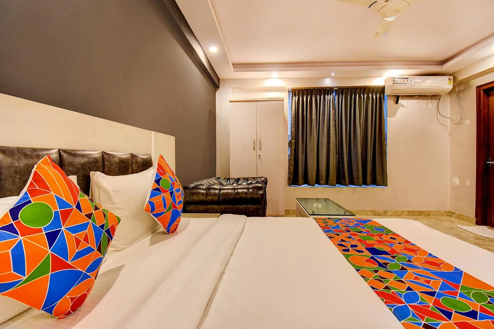 Bed in FabHotel Cozzy Inn - Tilak Nagar Main Road, Jayanagar