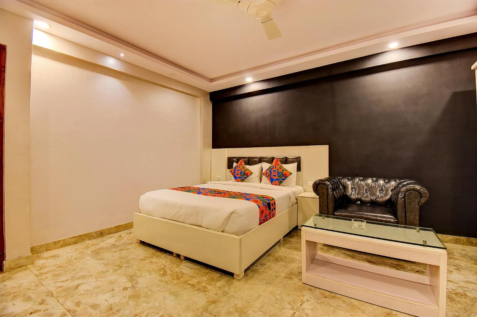Bed in FabHotel Cozzy Inn - Tilak Nagar Main Road, Jayanagar