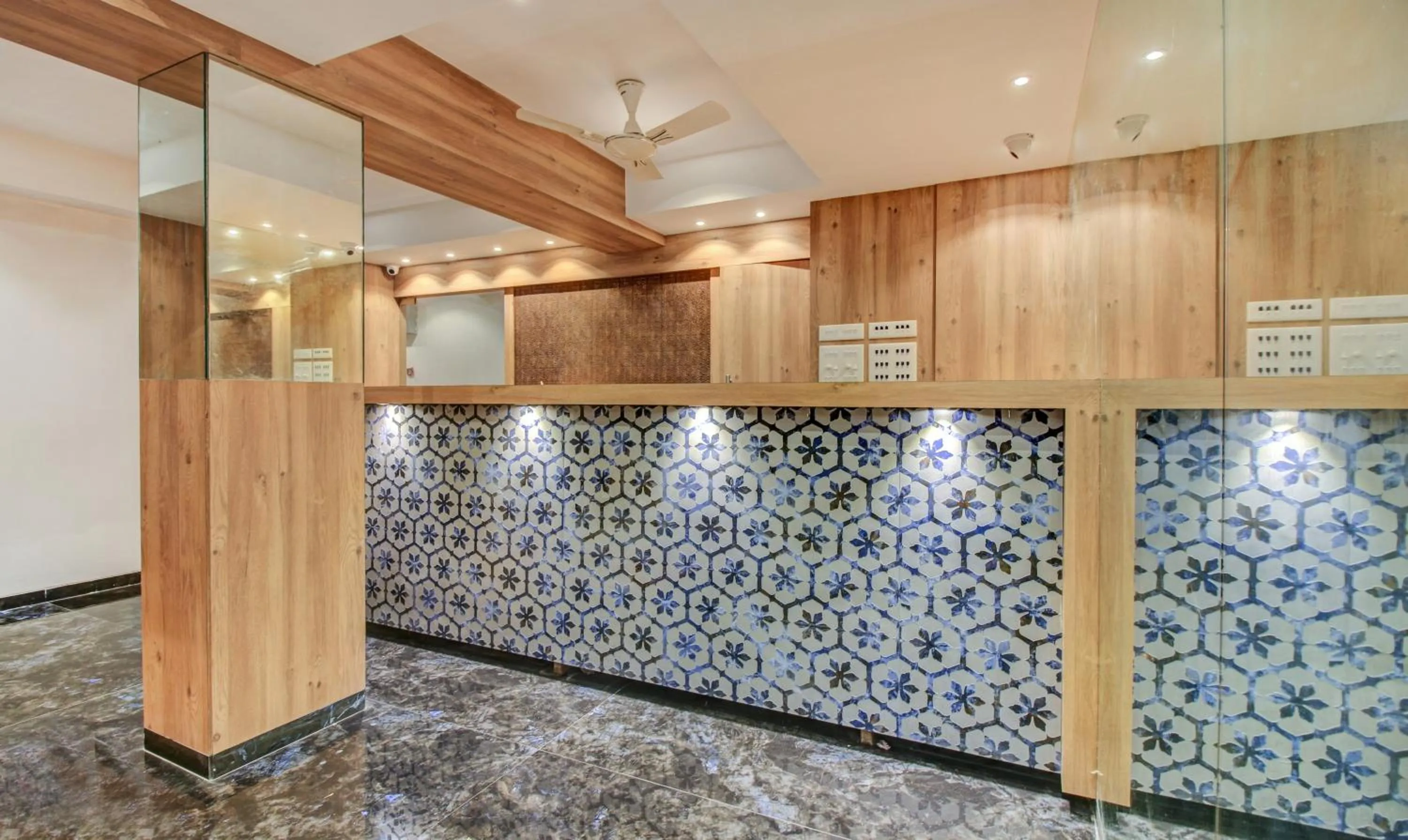 Lobby or reception in Hotel Aarush Inn