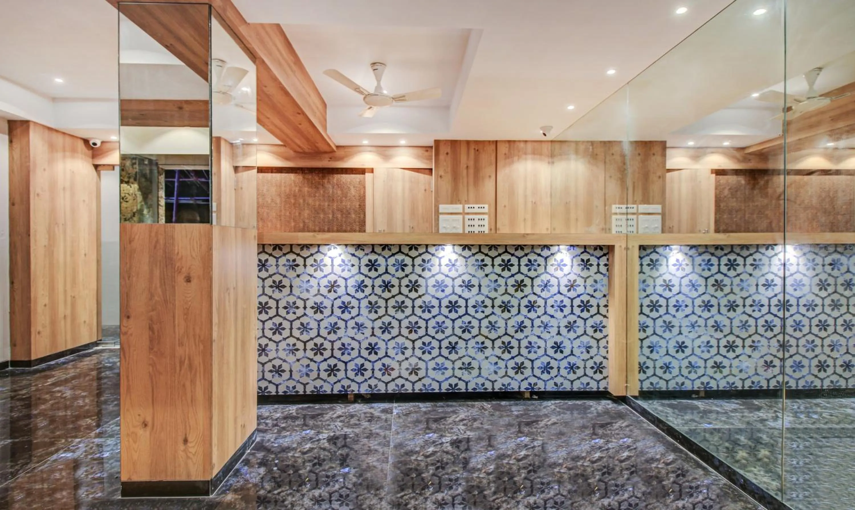 Lobby or reception in Hotel Aarush Inn