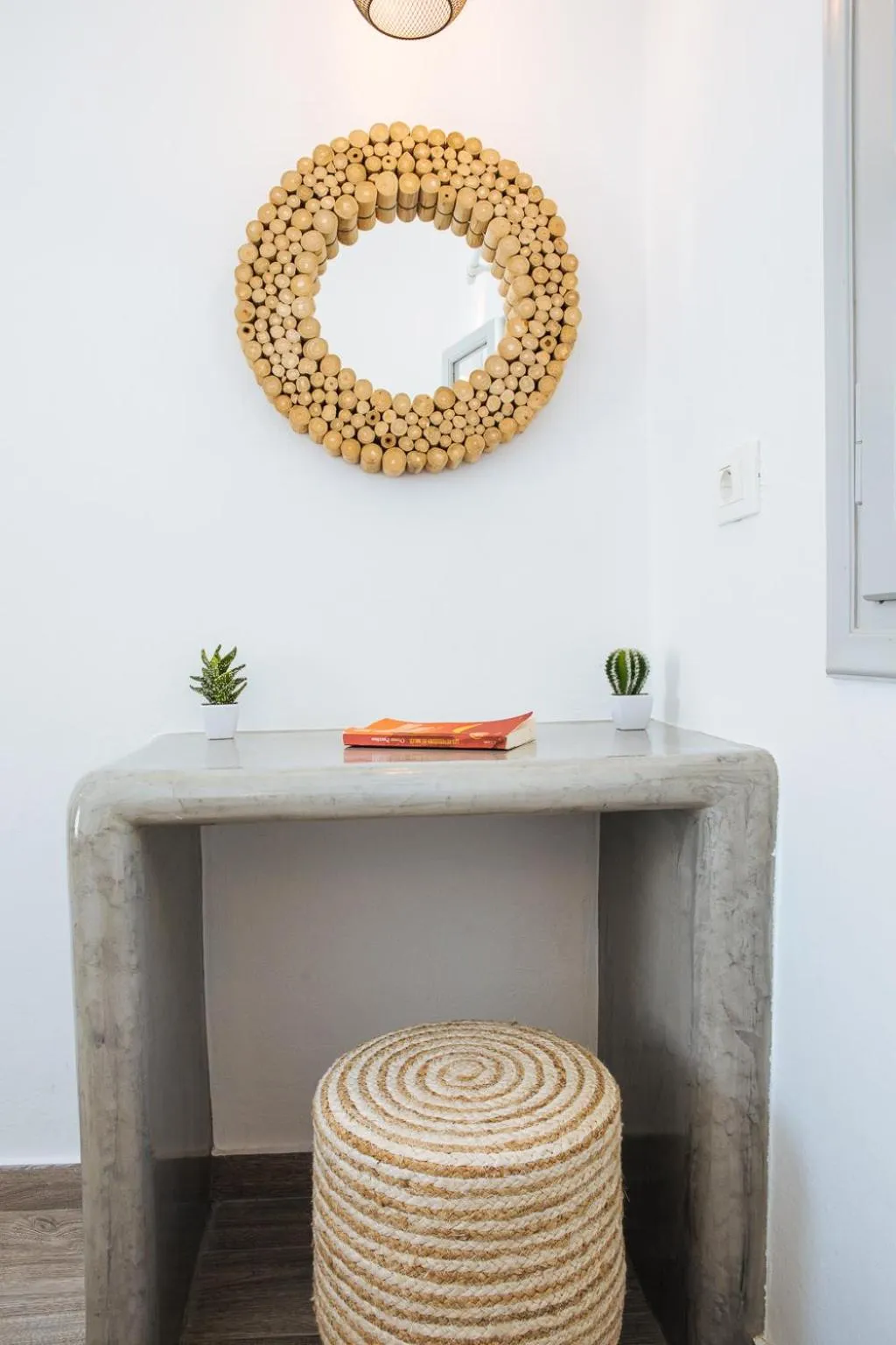 Decorative detail in Aetheria Villas