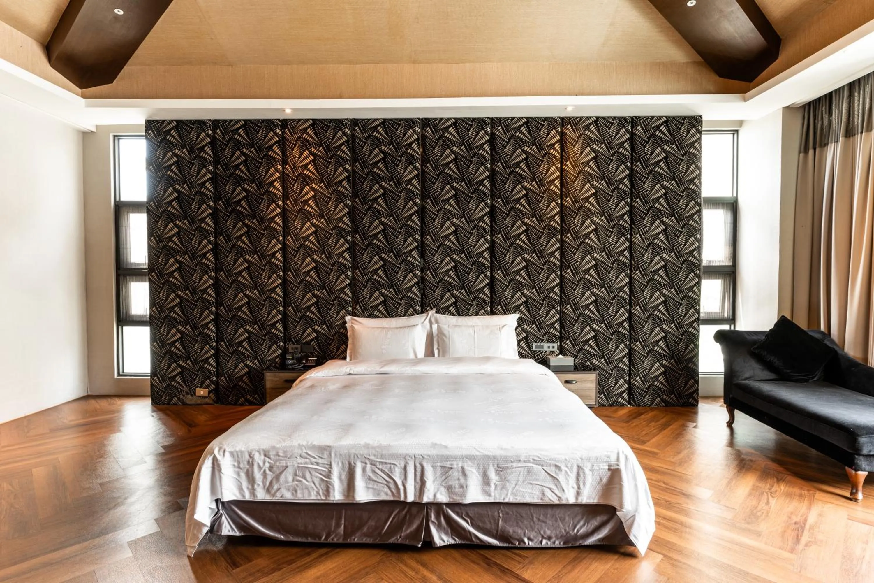 Bed in OHYA Chain Boutique Motel Taoyuan