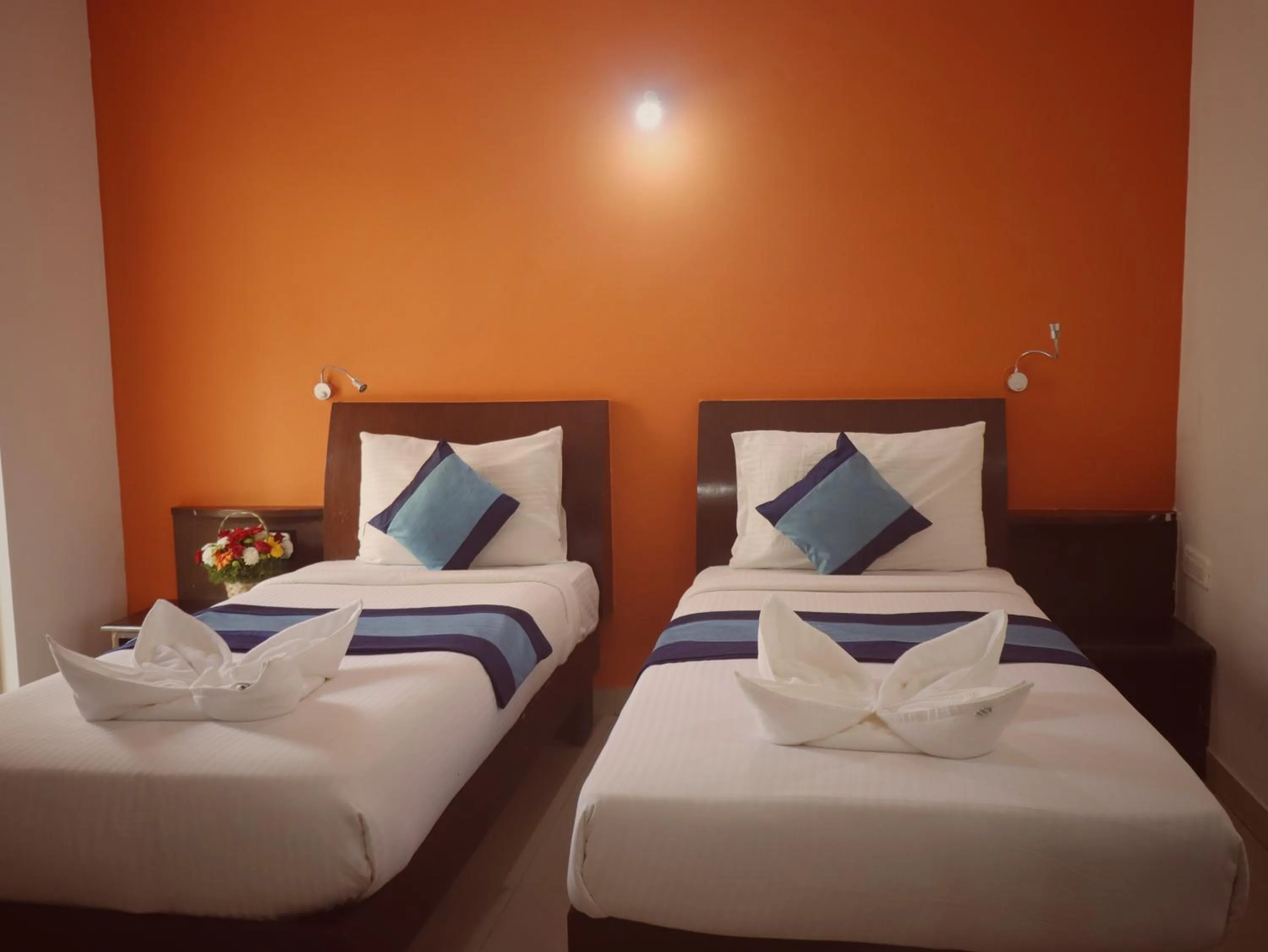 Bed in The Green Path Eco Hotel