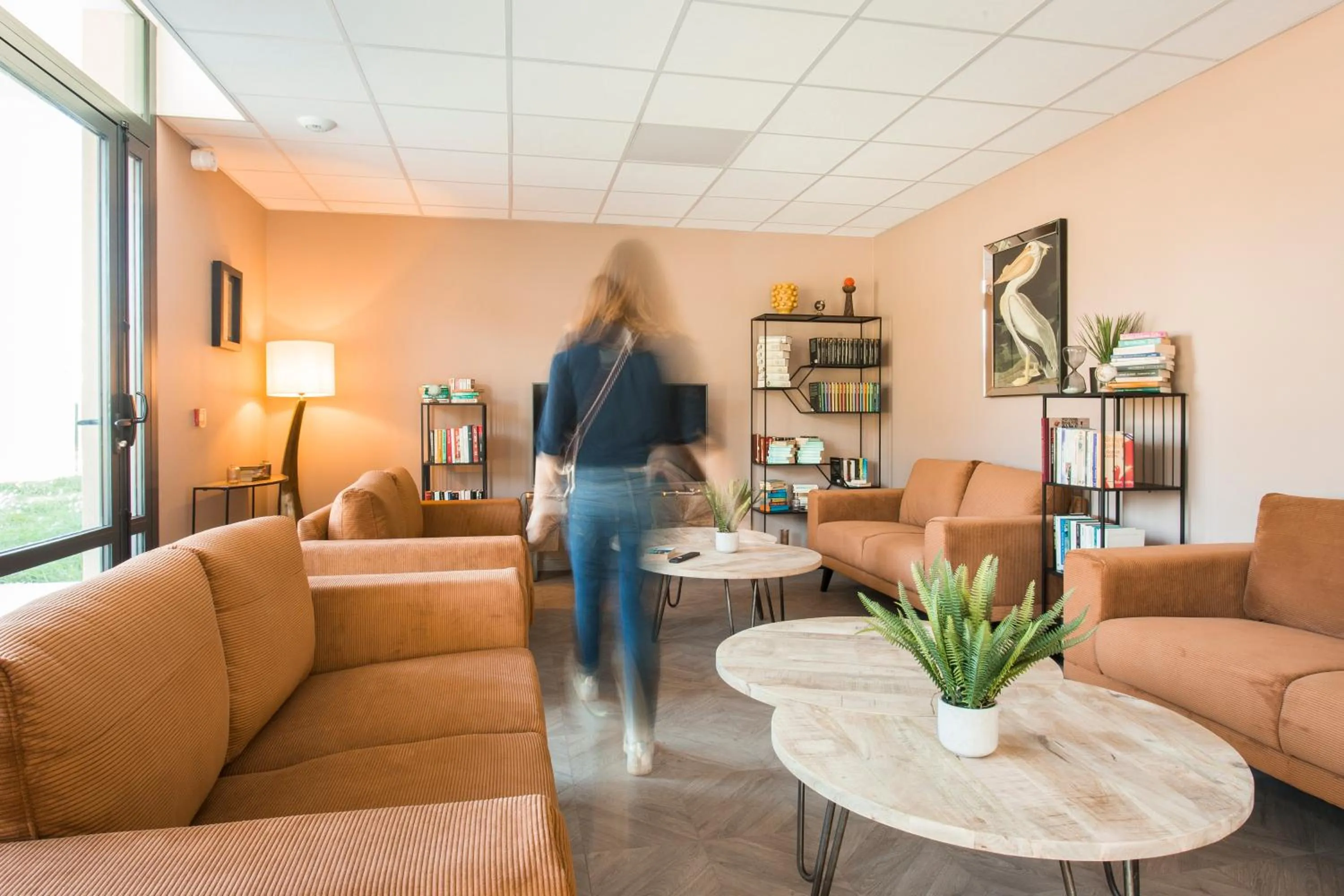 Seating area in Zenao Appart'hôtels Villeneuve-lès-Avignon