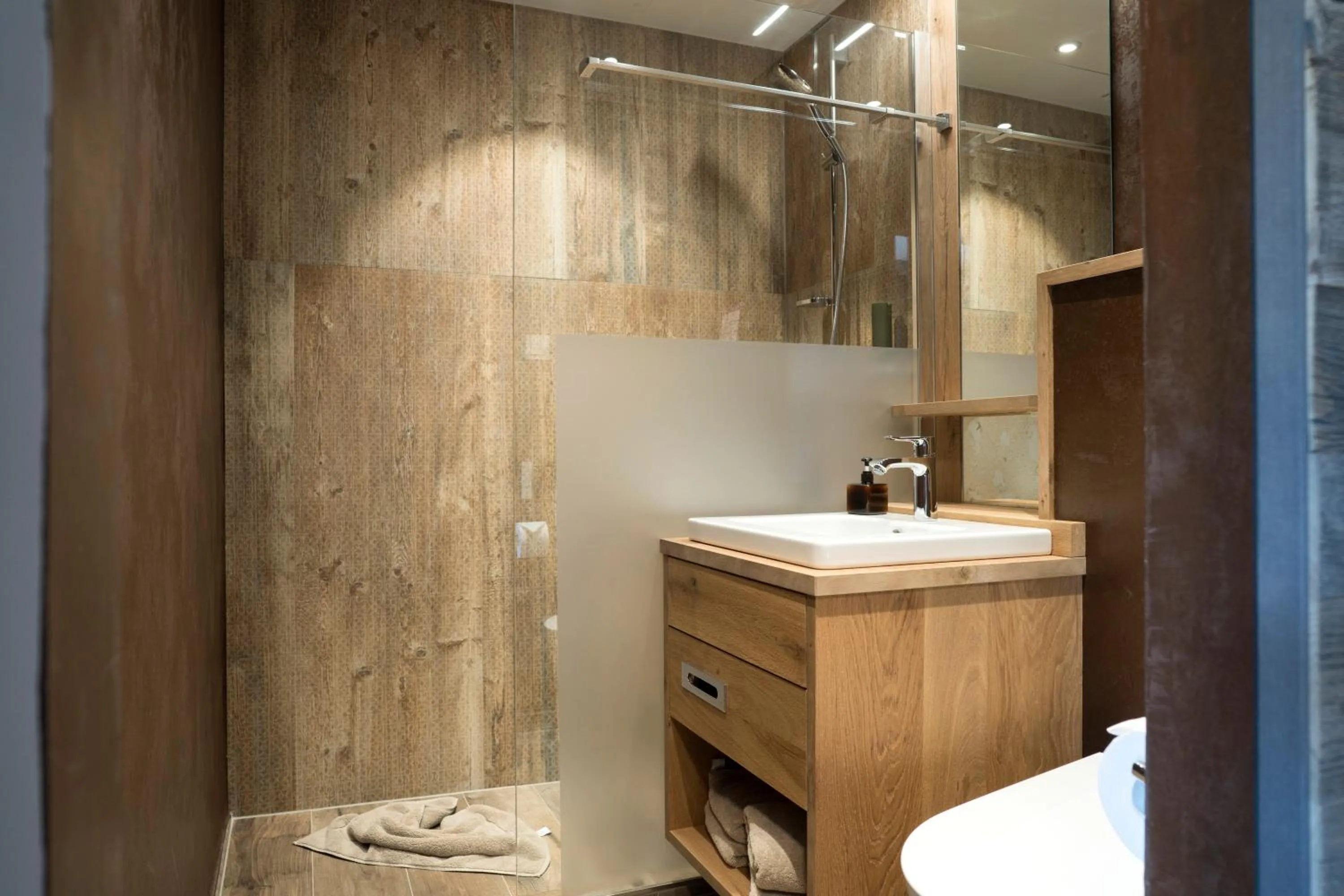 Bathroom in Boutique Hotel im Auracher Löchl