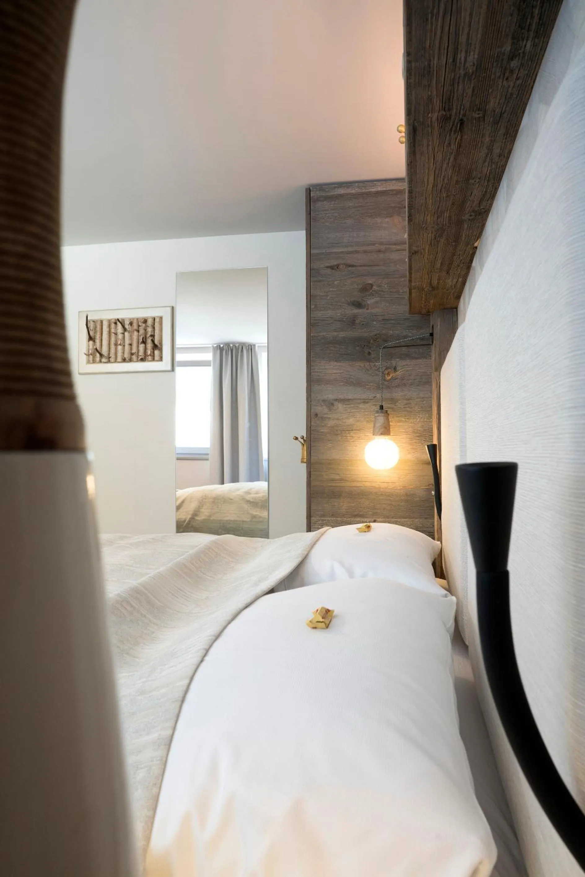 Decorative detail, Bed in Boutique Hotel im Auracher Löchl