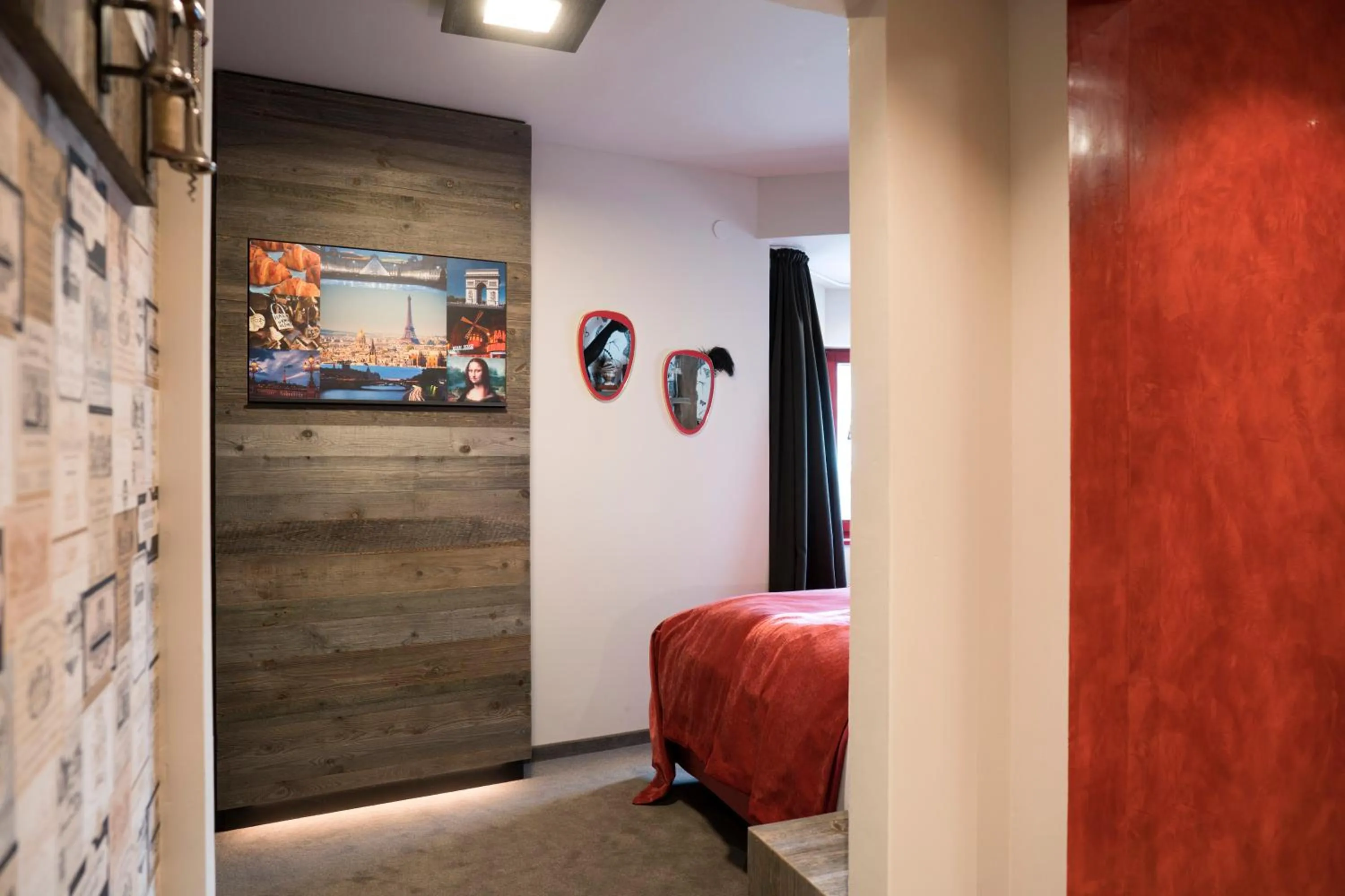 Decorative detail, Bed in Boutique Hotel im Auracher Löchl