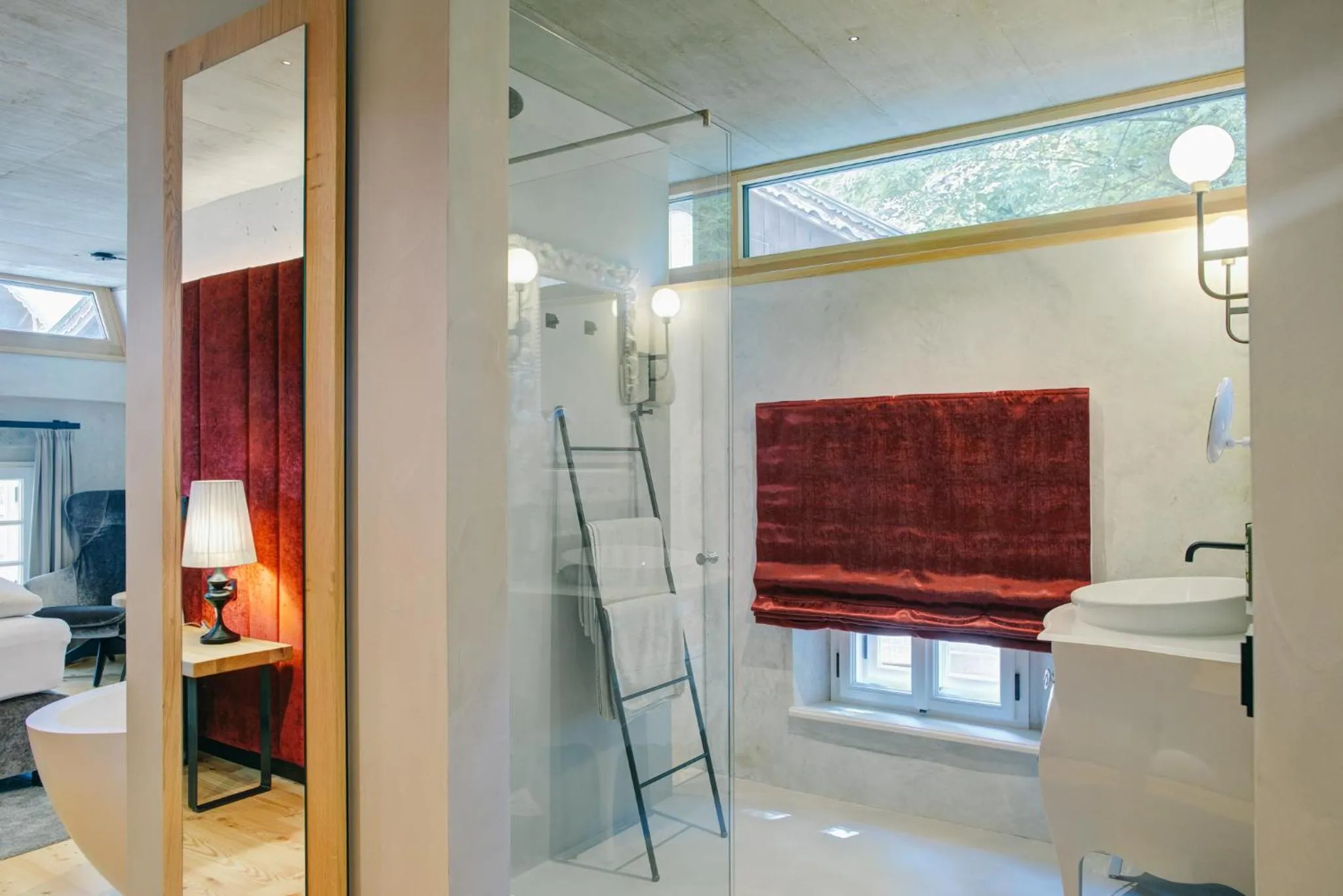 Bathroom in Boutique Hotel im Auracher Löchl