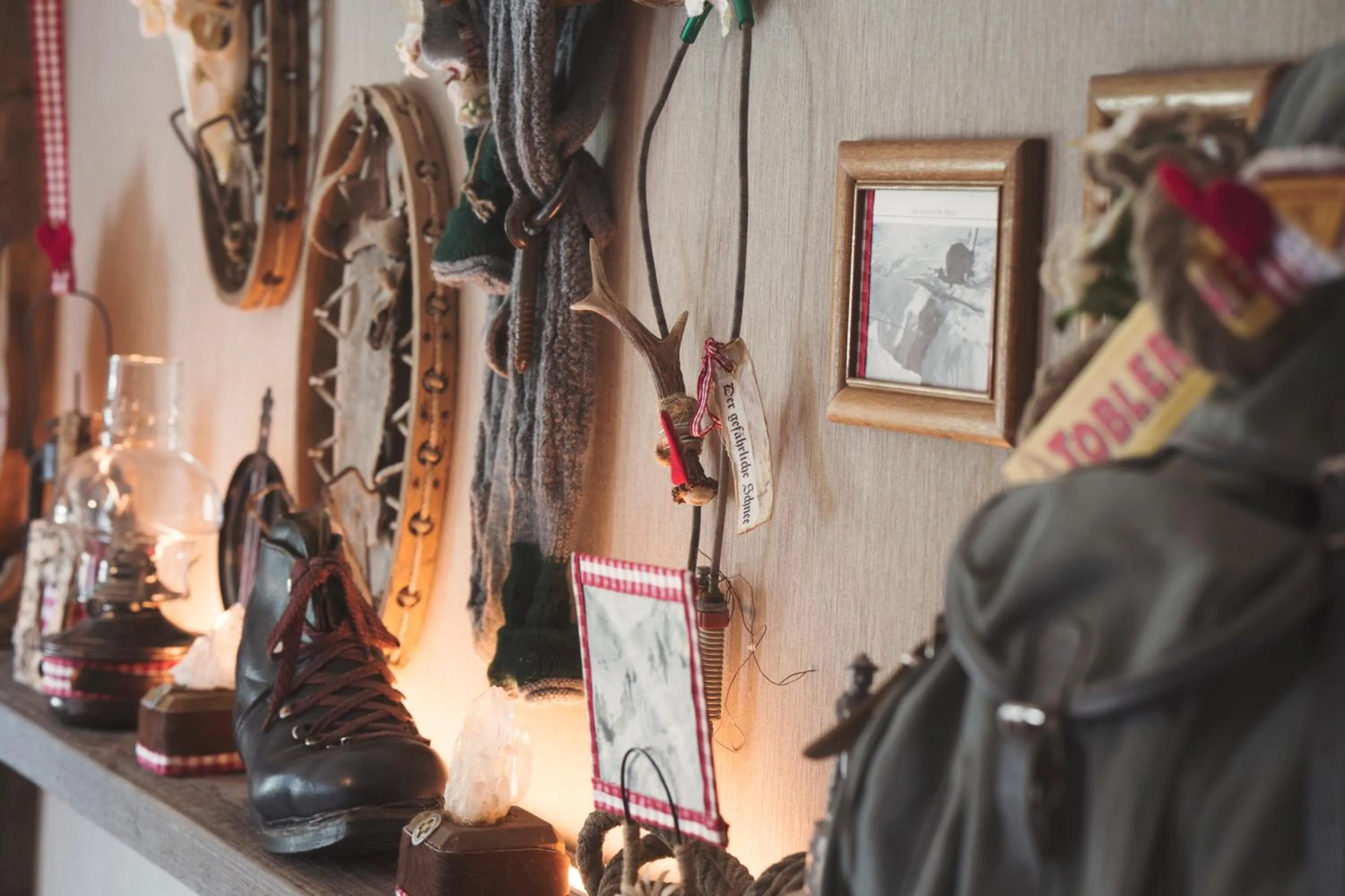 Decorative detail in Boutique Hotel im Auracher Löchl