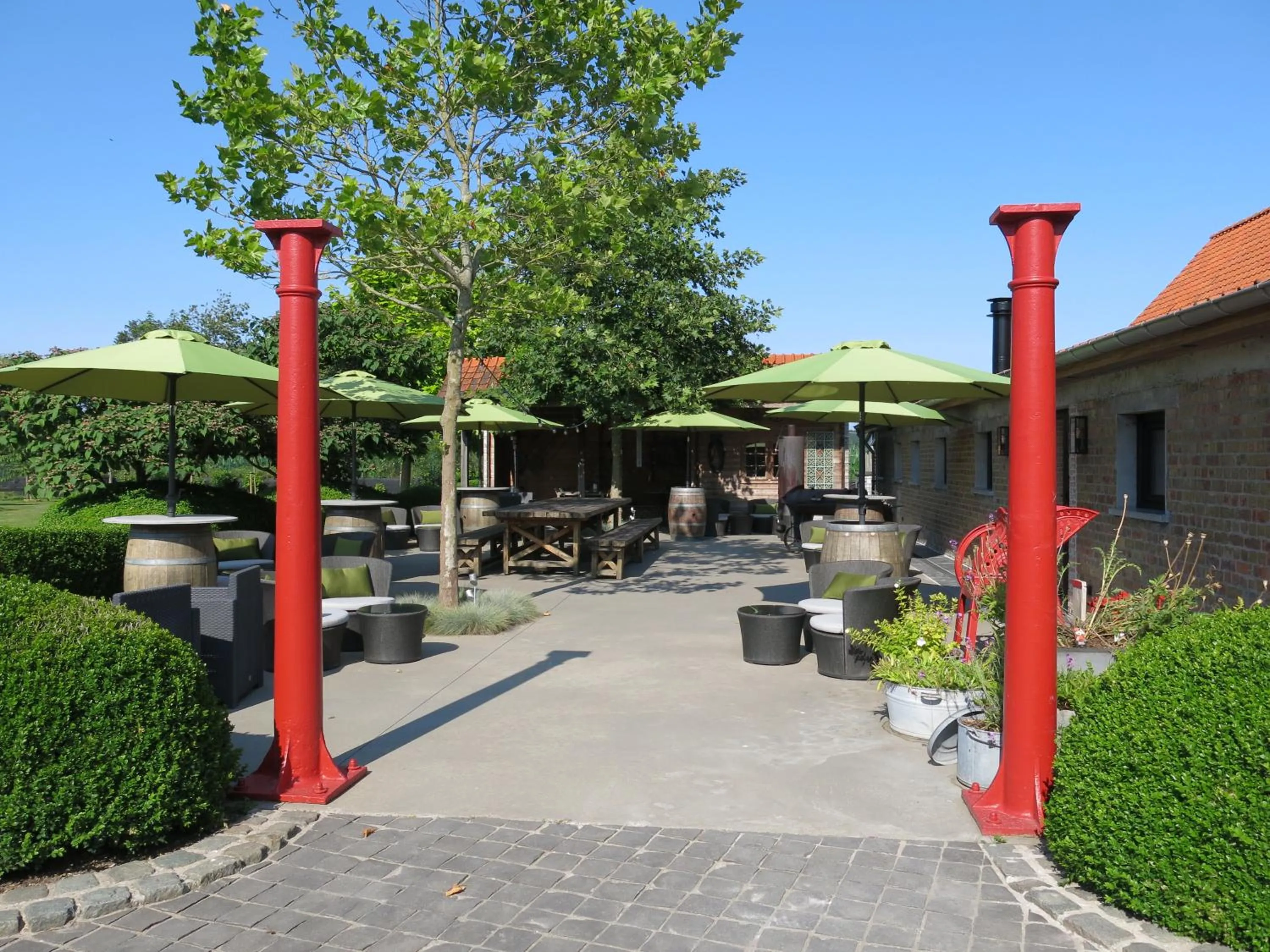 Garden in Hoeve Chartreuse