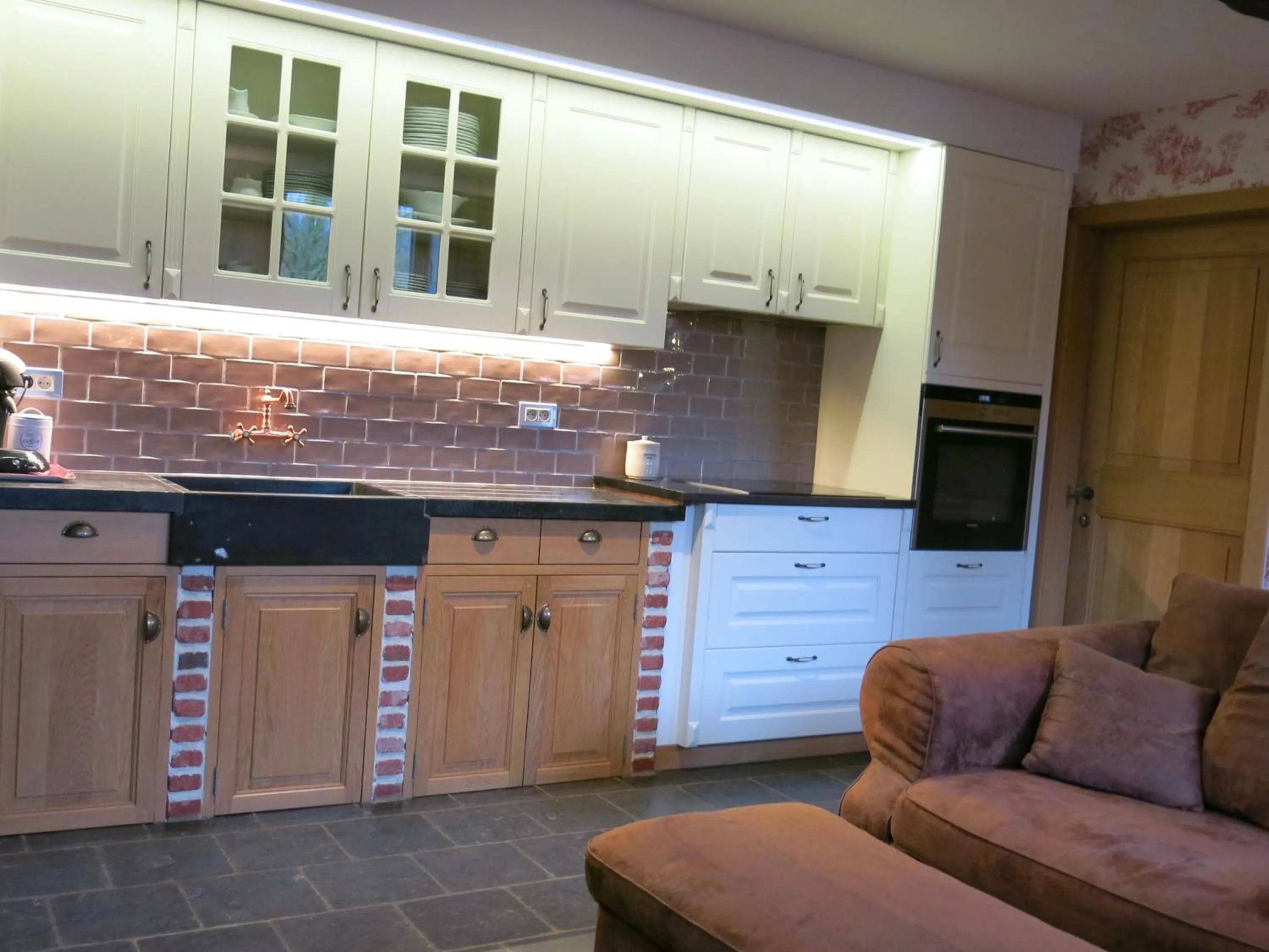 Kitchen or kitchenette in Hoeve Chartreuse