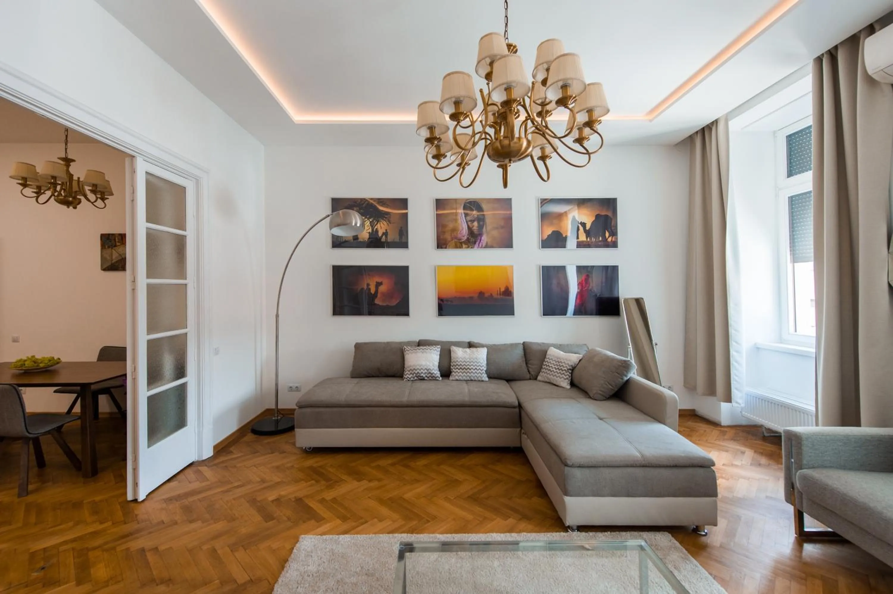 Living room in Casa Mandl