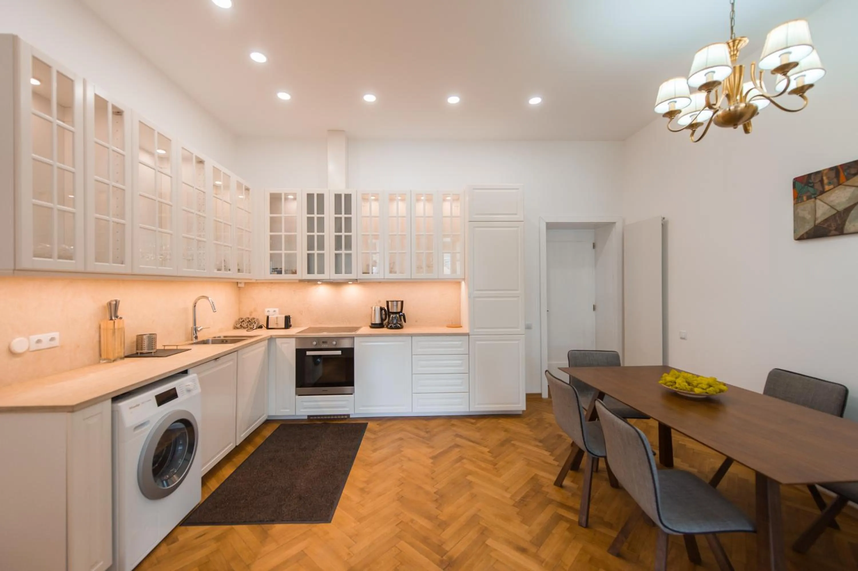 Kitchen or kitchenette in Casa Mandl