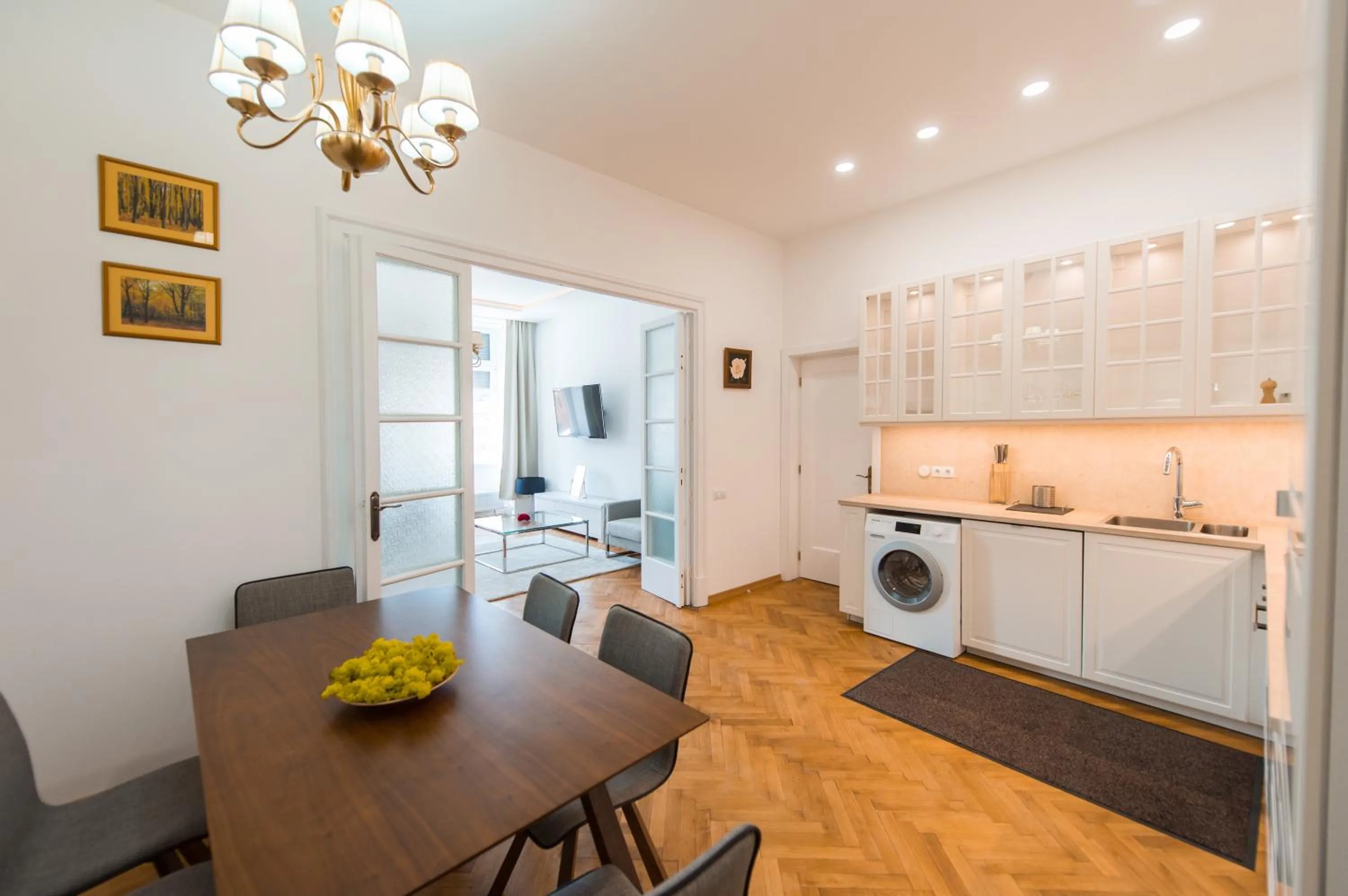 Kitchen or kitchenette in Casa Mandl