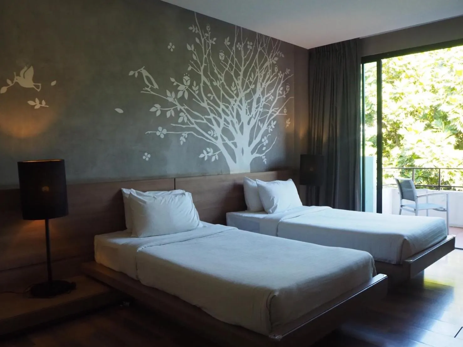 Bed in The Greenery Resort Khao Yai