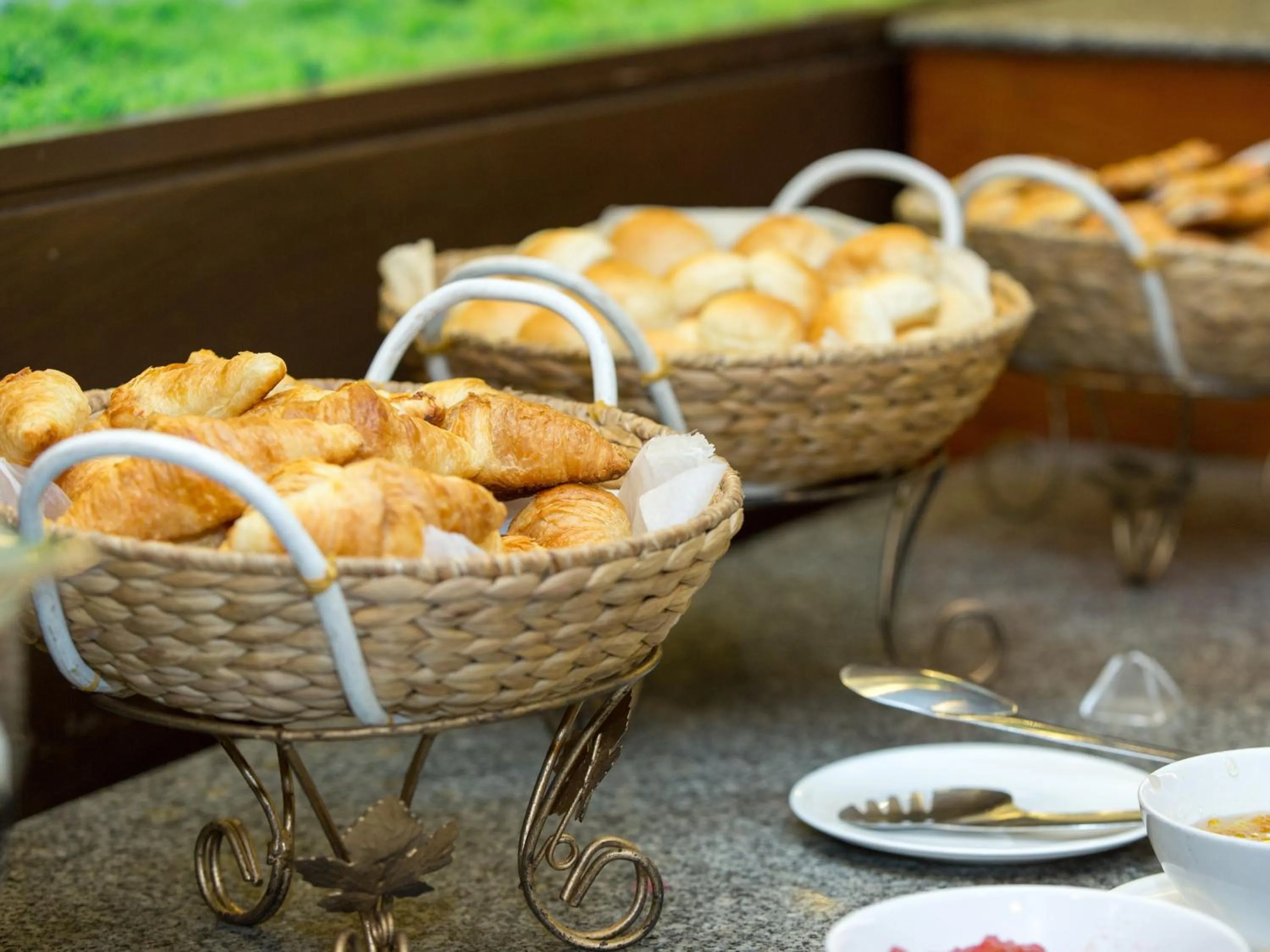 American breakfast in The Greenery Resort Khao Yai