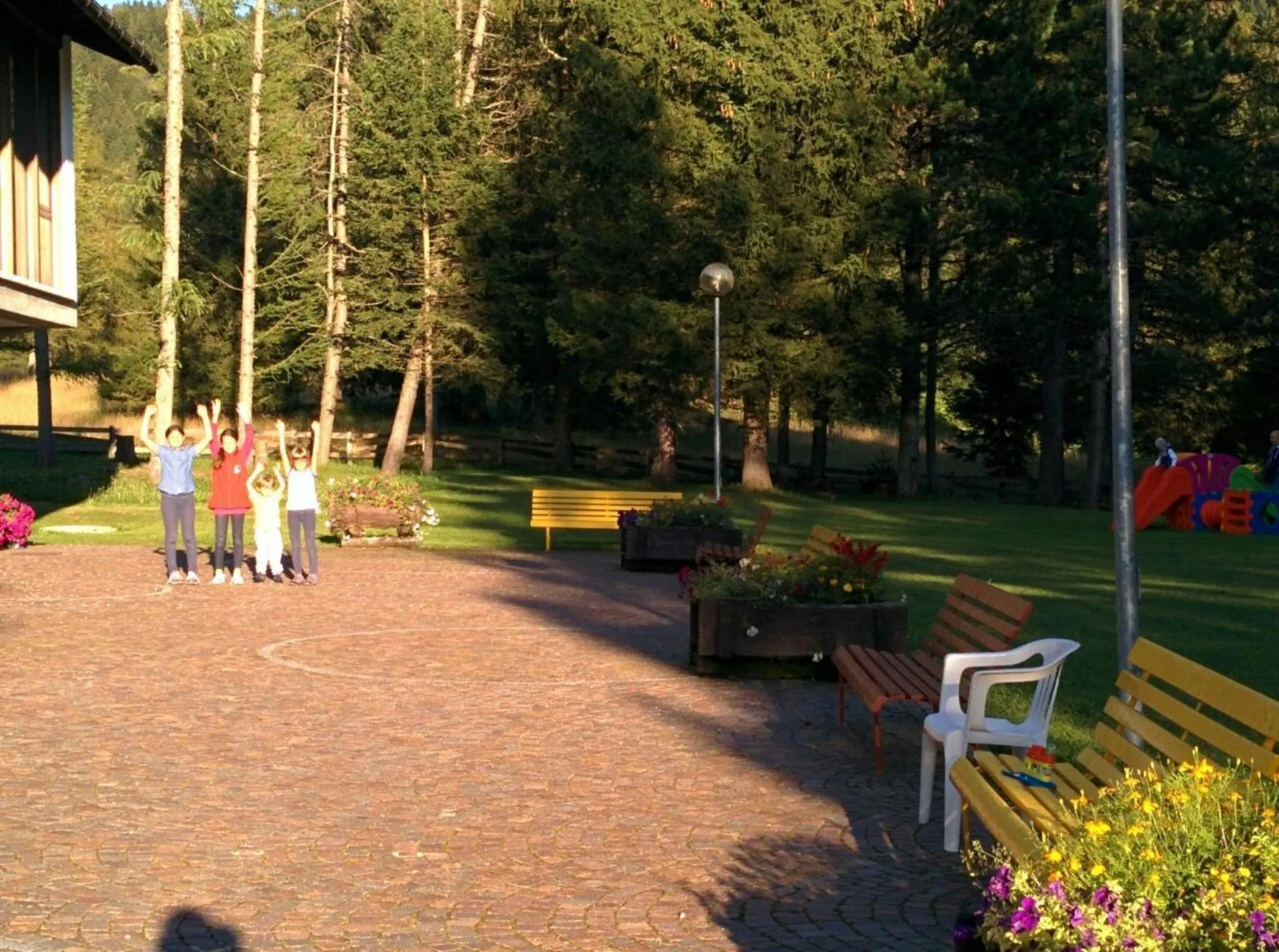 Facade/entrance in Casa Santa Maria