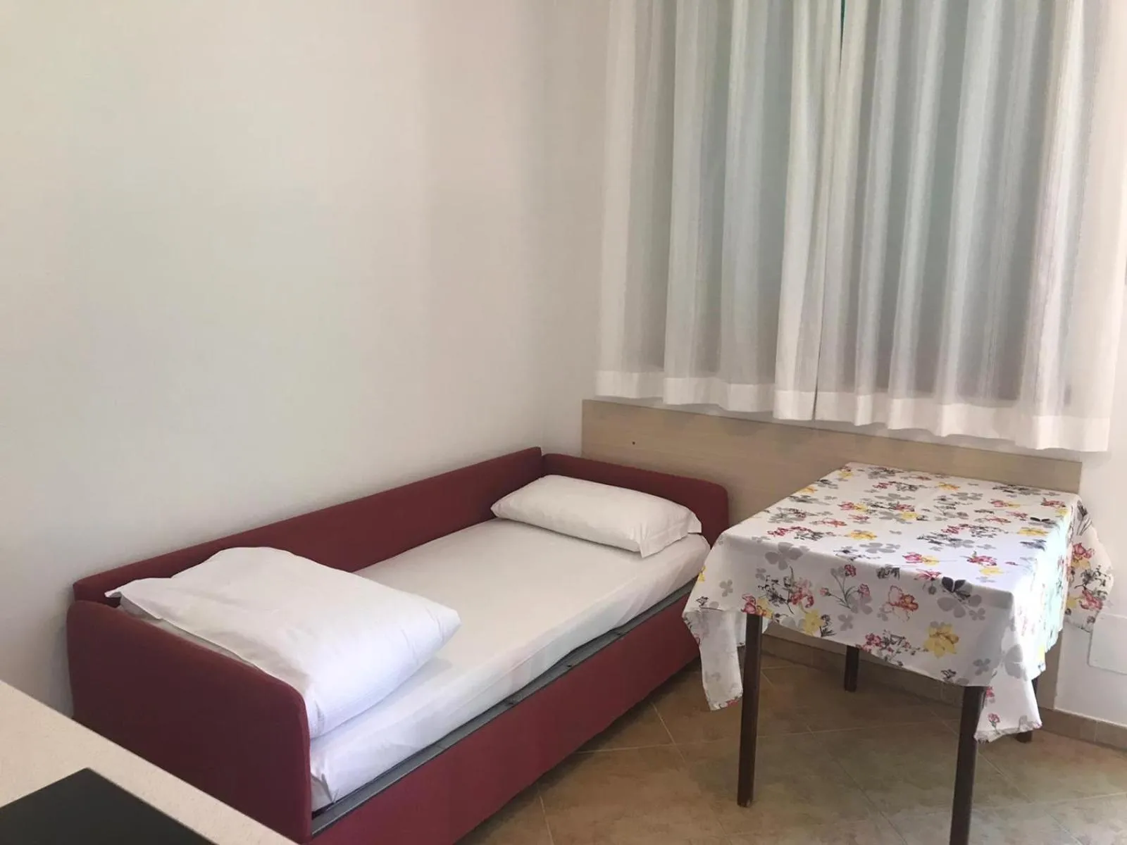 Kitchen or kitchenette, Bed in Casa Santa Maria