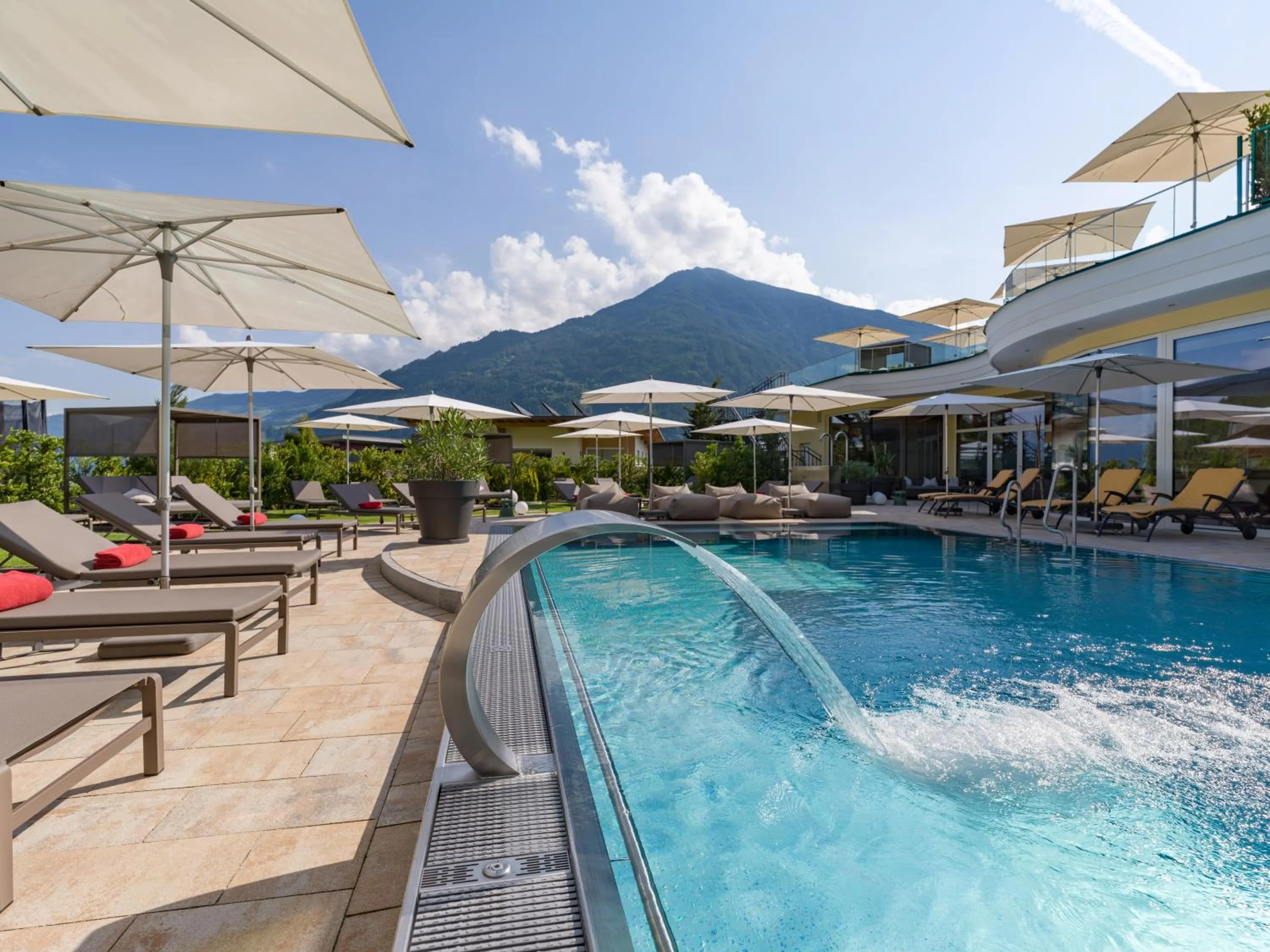 Swimming pool in Platzlhof - Mein Hotel im Zillertal