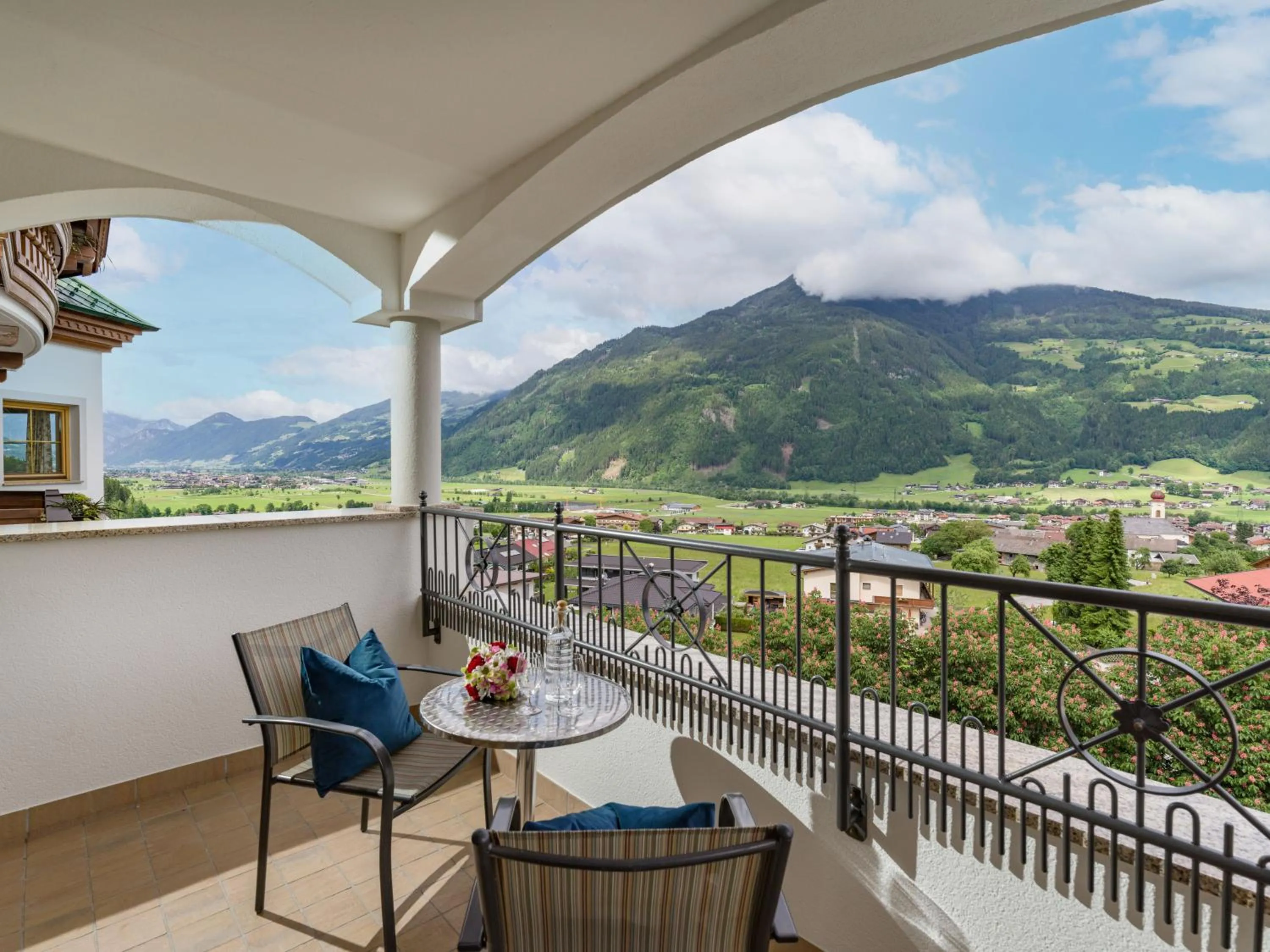 Balcony/Terrace in Platzlhof - Mein Hotel im Zillertal