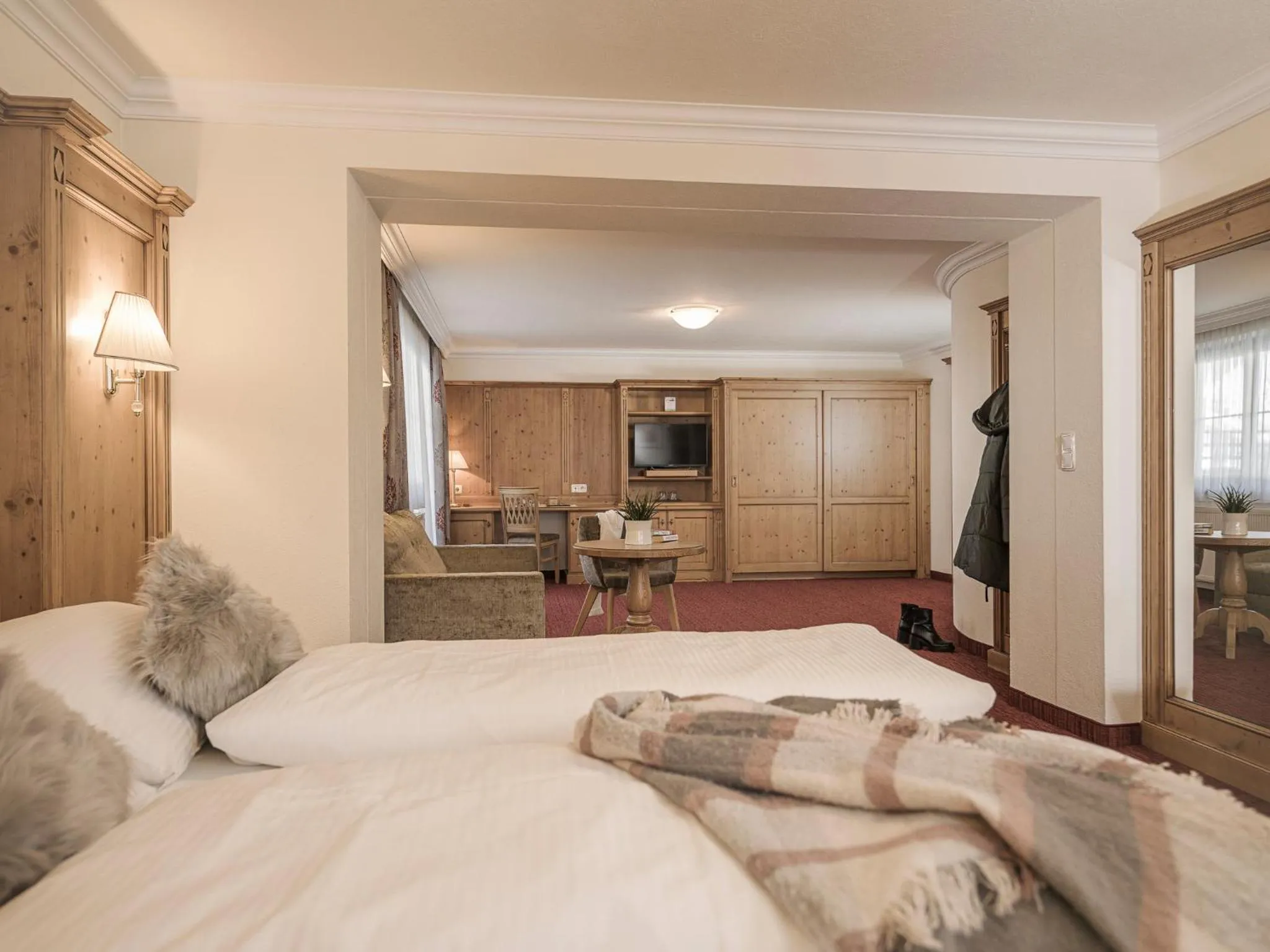 Photo of the whole room, Bed in Platzlhof - Mein Hotel im Zillertal