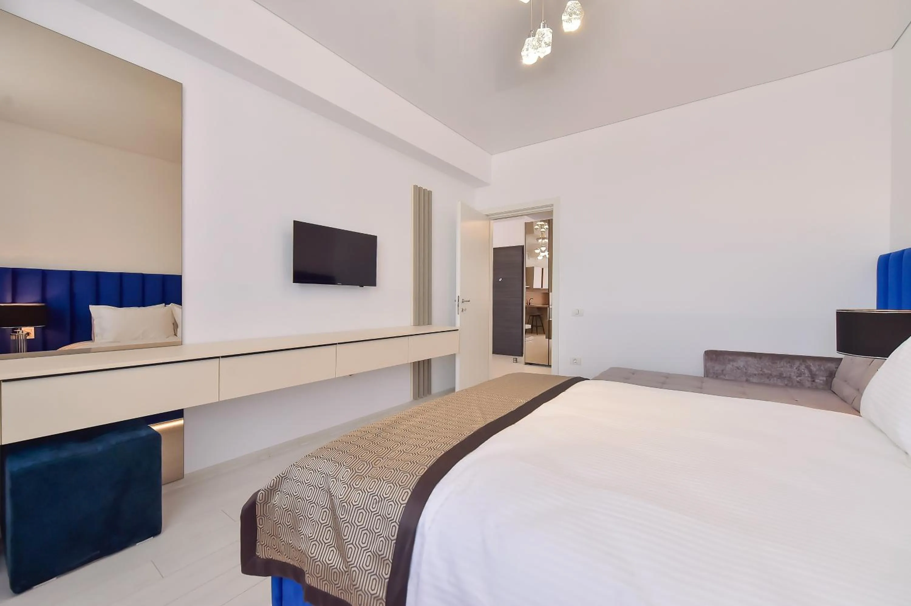 Bed in Hotel Building Stefan Resort I Sud