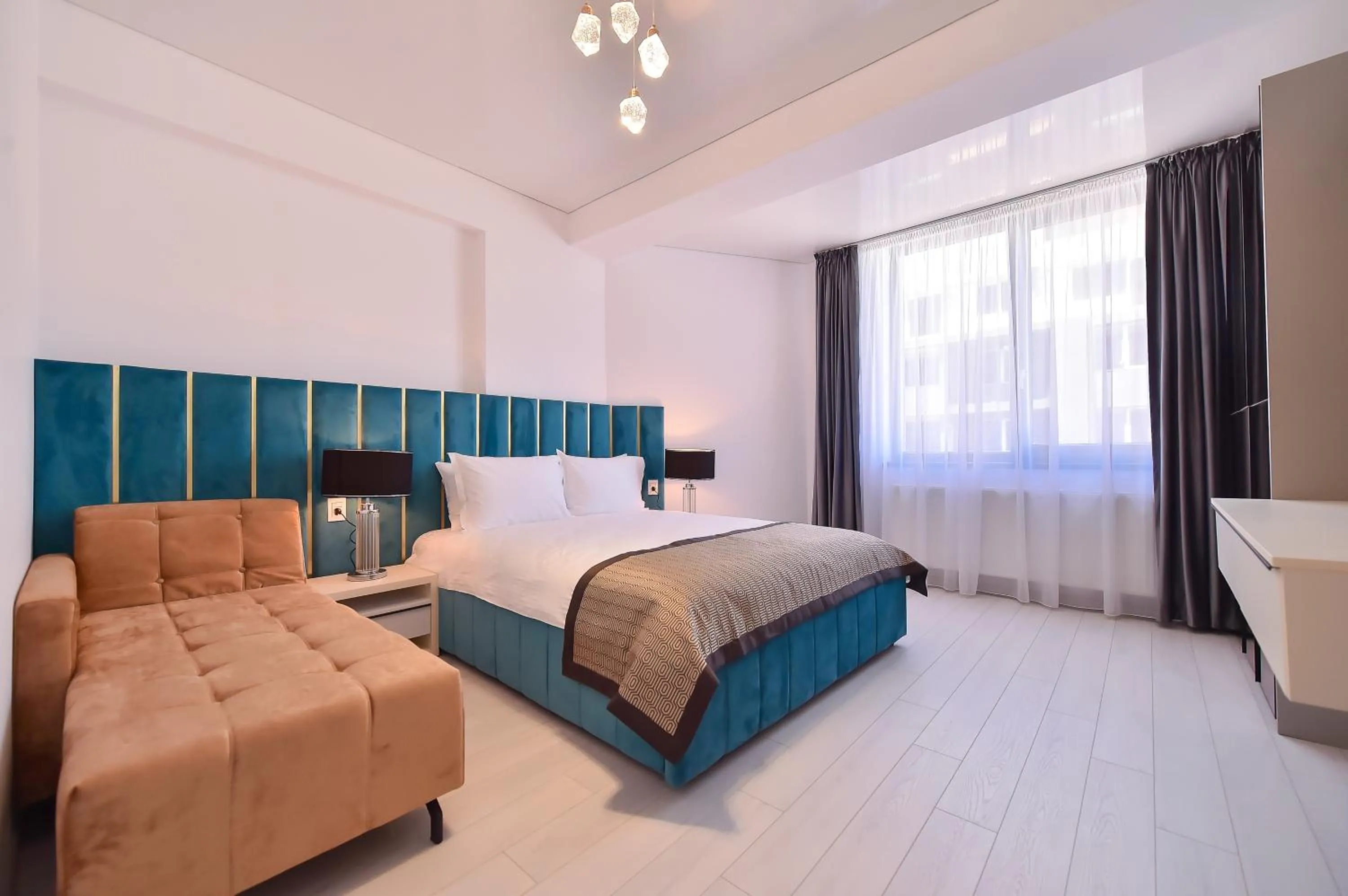 Bed in Hotel Building Stefan Resort I Sud