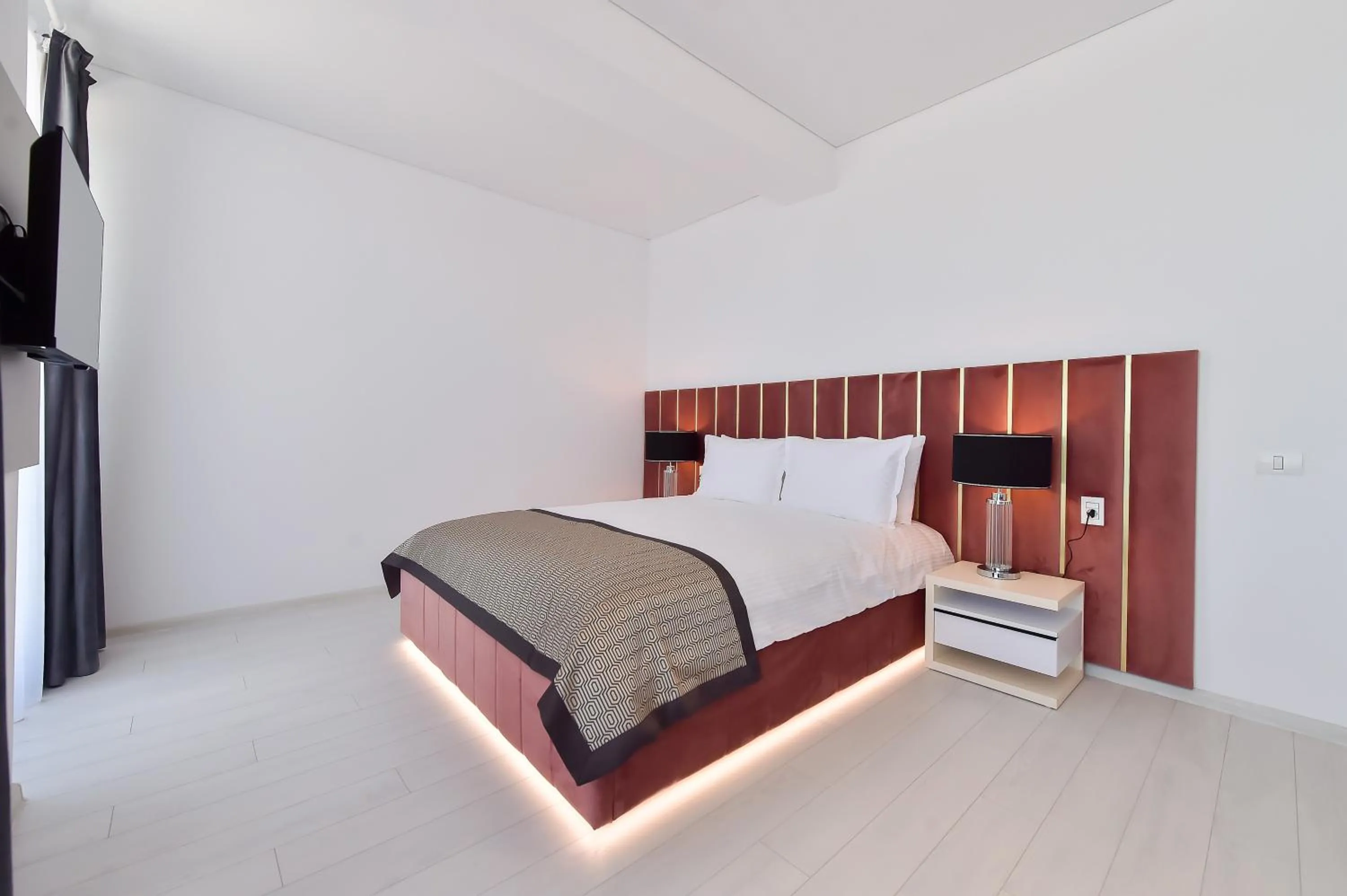 Bed in Hotel Building Stefan Resort I Sud