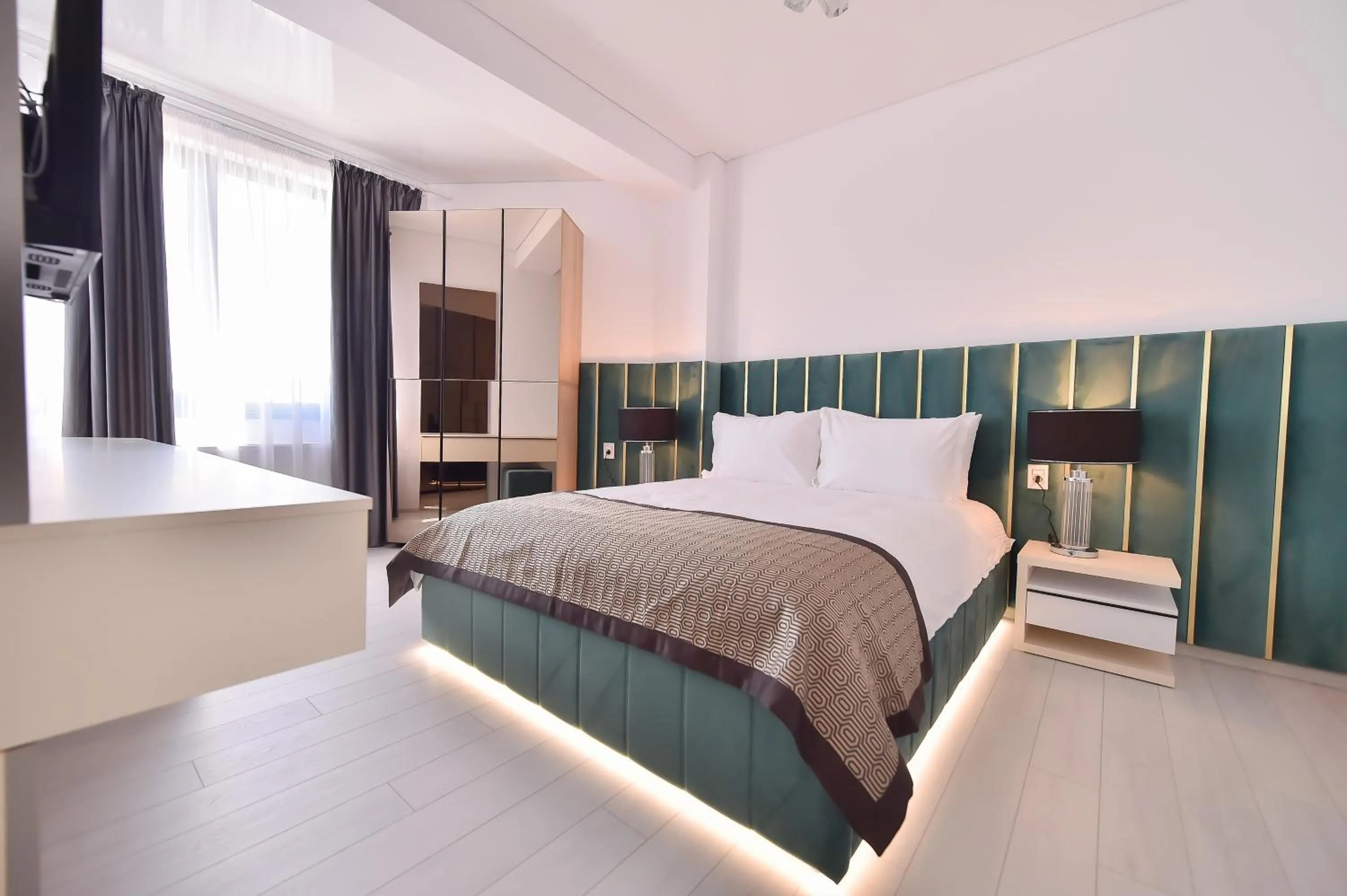 Bed in Hotel Building Stefan Resort I Sud