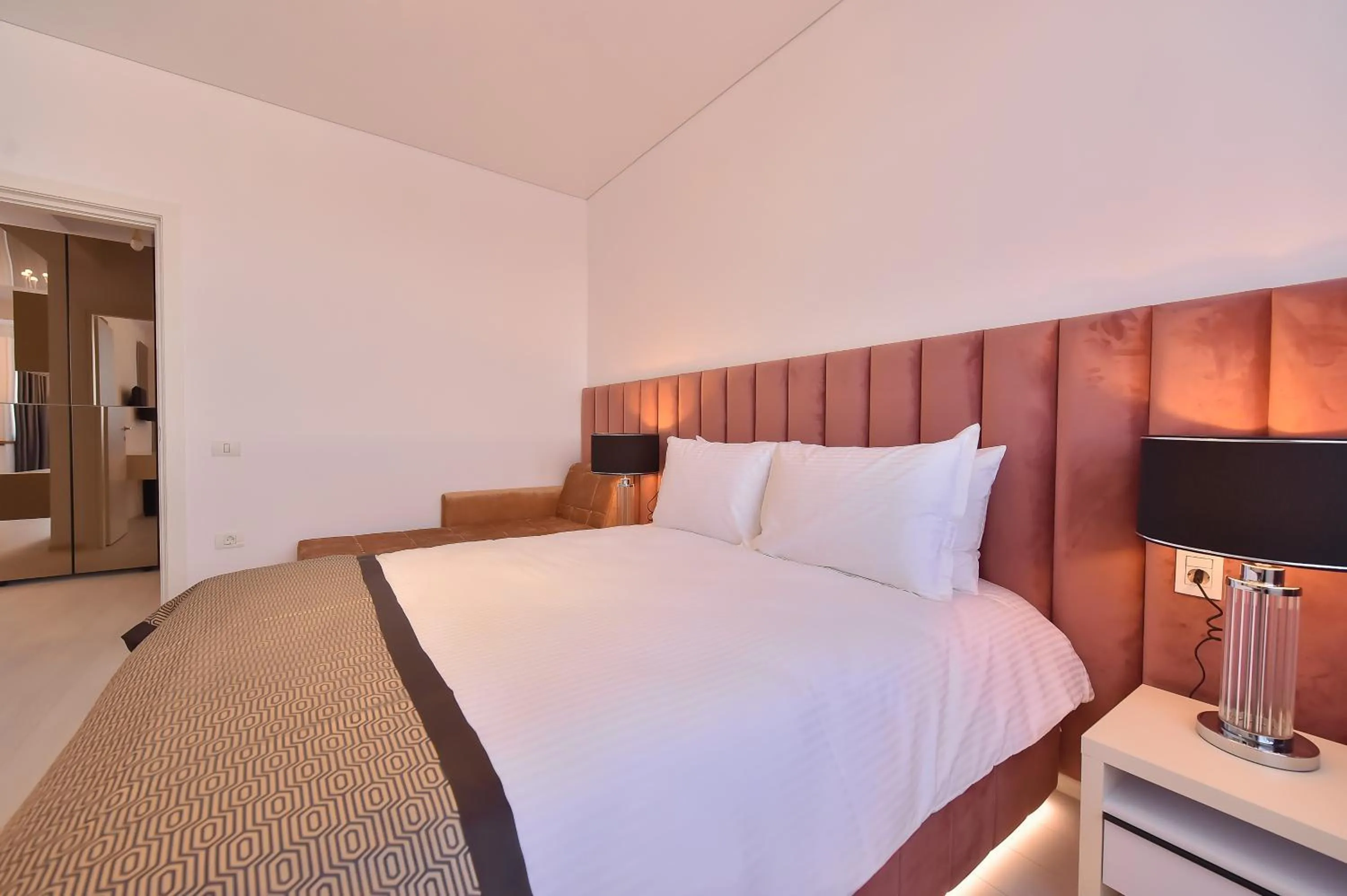 Bed in Hotel Building Stefan Resort I Sud