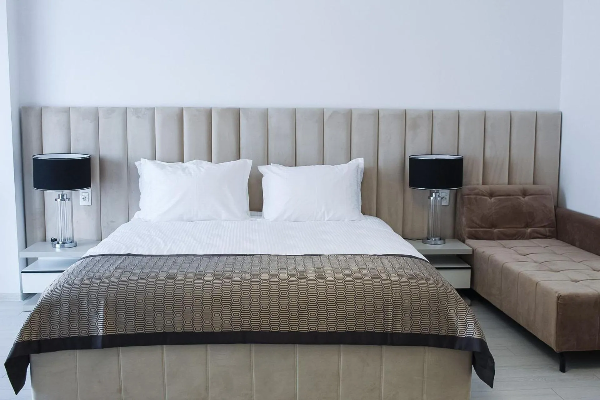 Bed in Hotel Building Stefan Resort I Sud