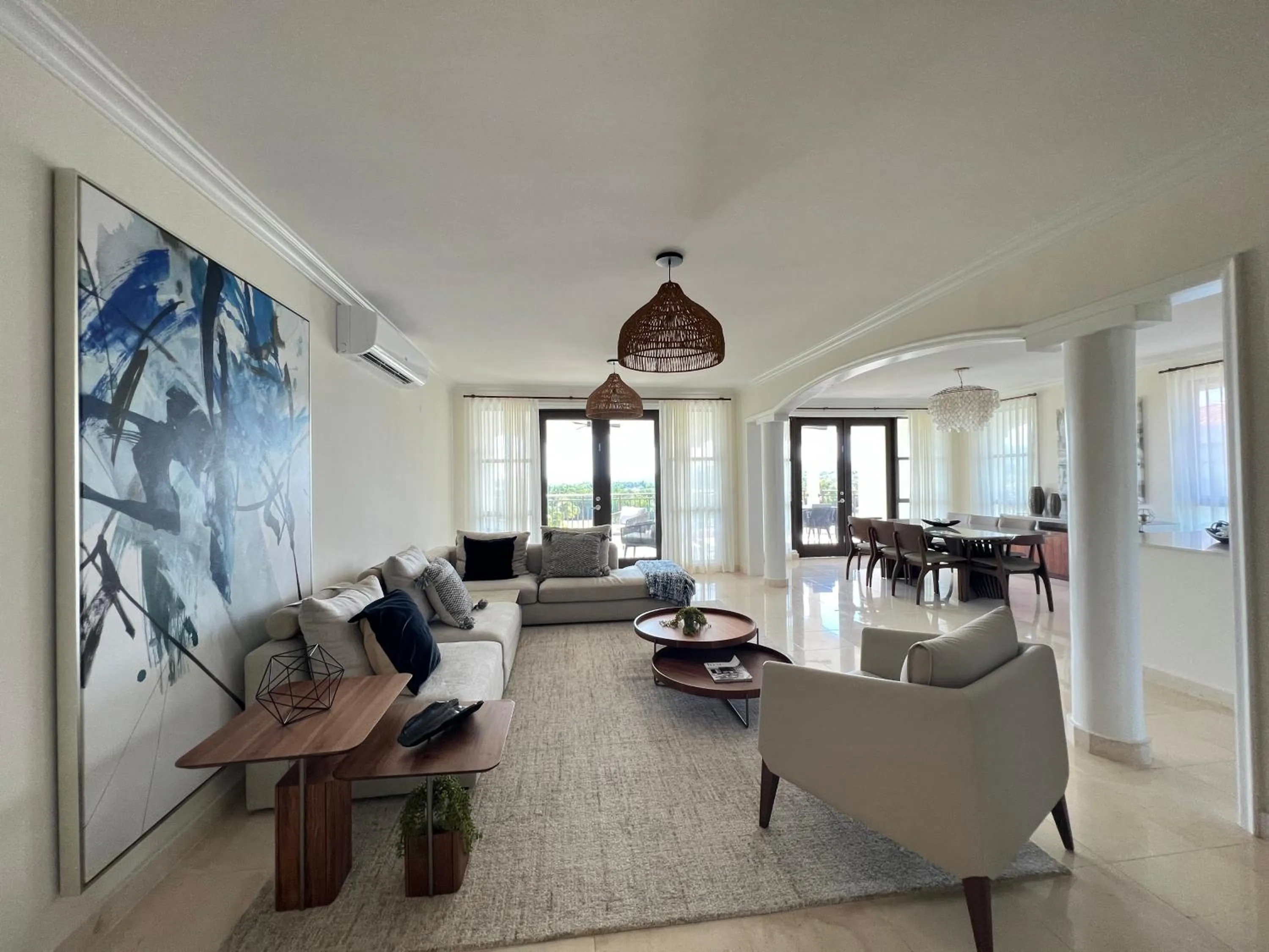 Living room in The Country Club Residences at Grand Reserve
