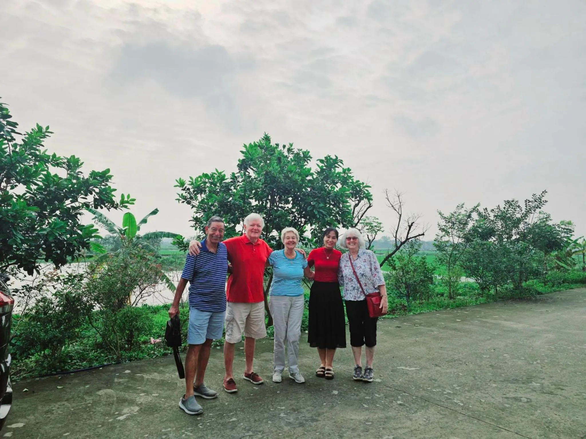 group of guests in Lotus Hotel Ninh Bình