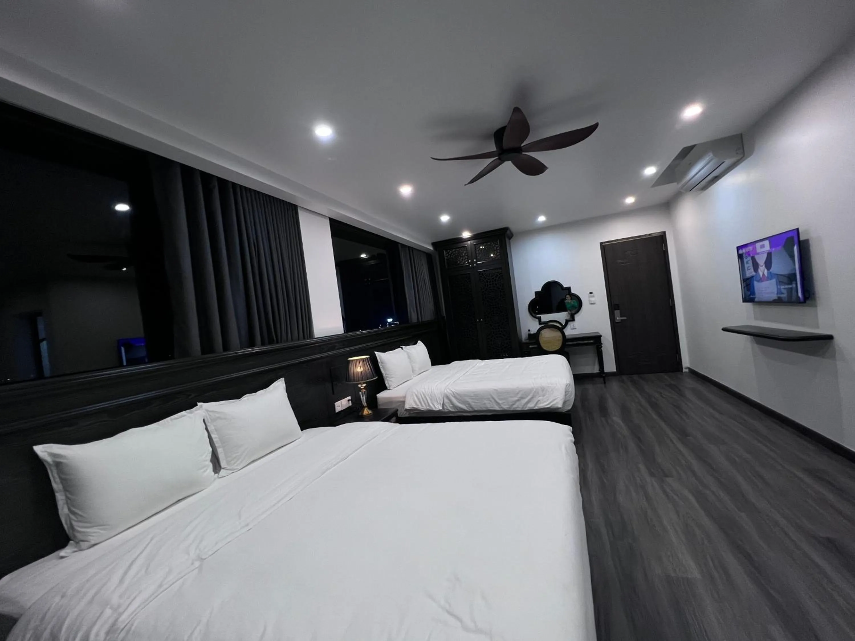 Bed in Lotus Hotel Ninh Bình