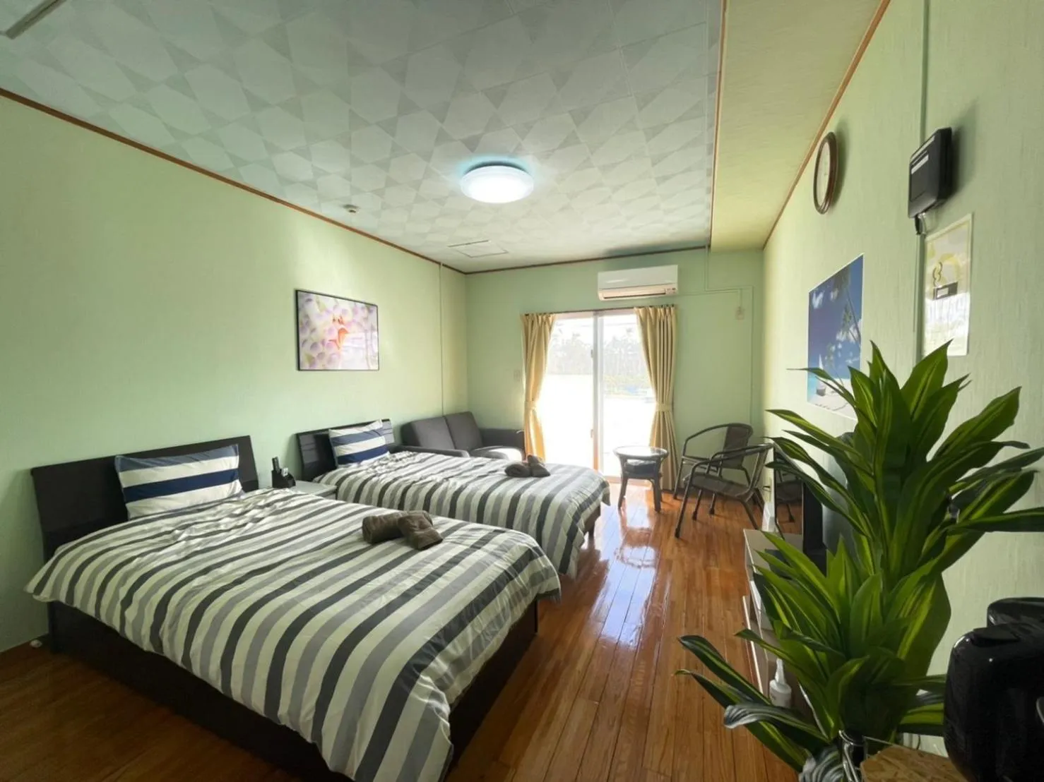 Bed in NAGO Sakura Resort Inn - Vacation STAY 14445v