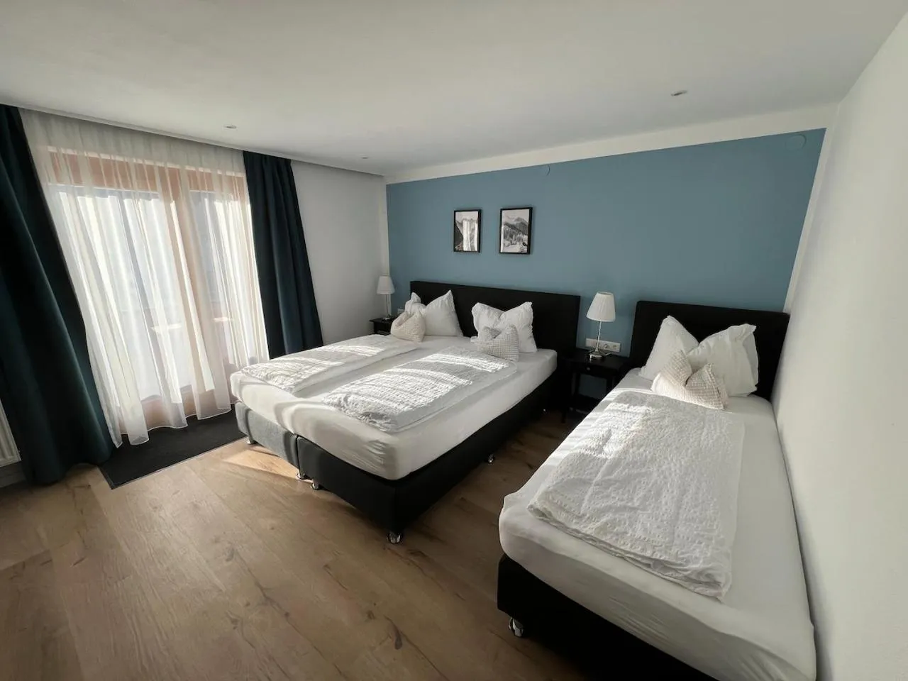 Bedroom, Bed in Hotel Berghof