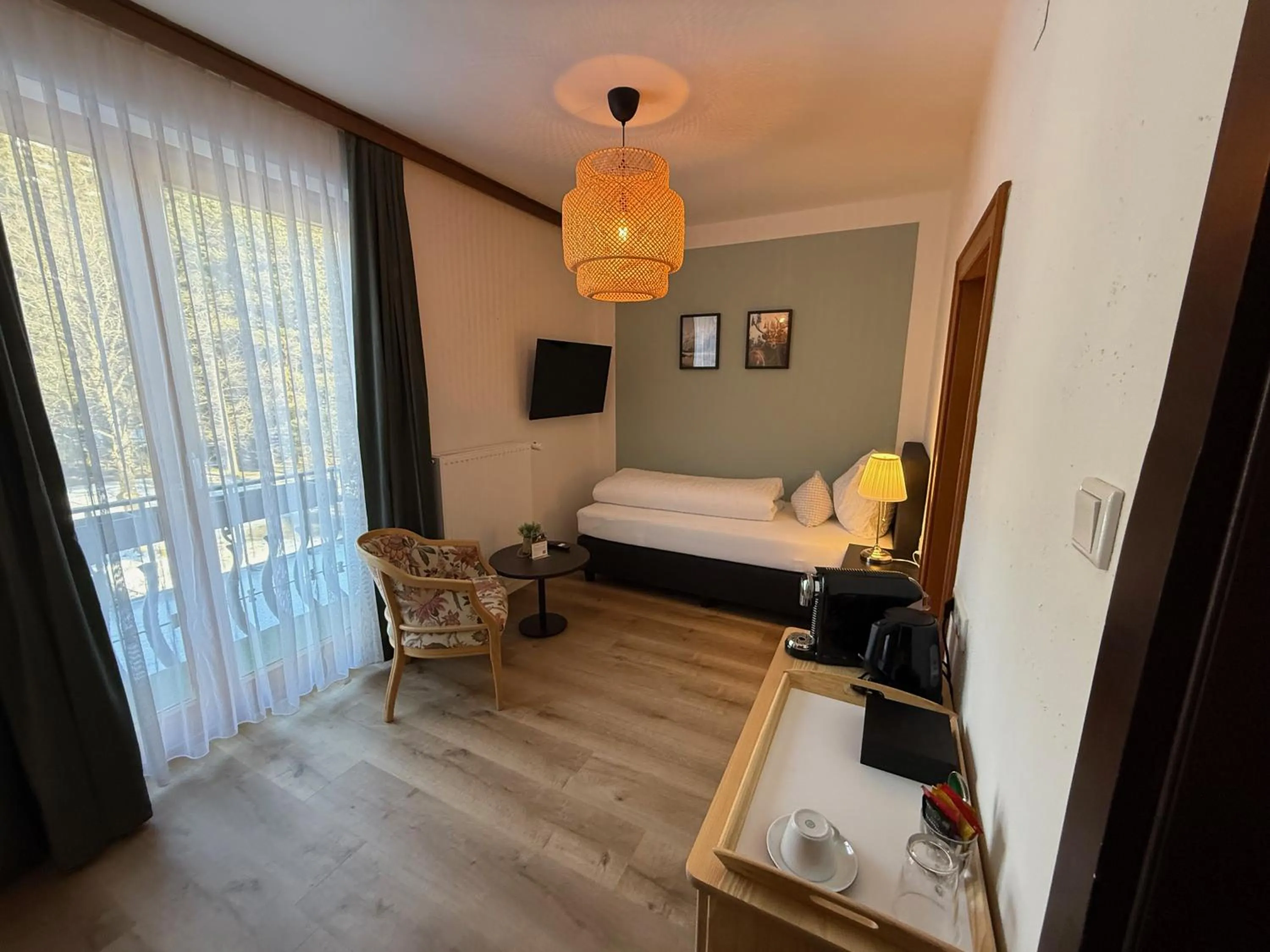 Photo of the whole room, Bed in Hotel Berghof