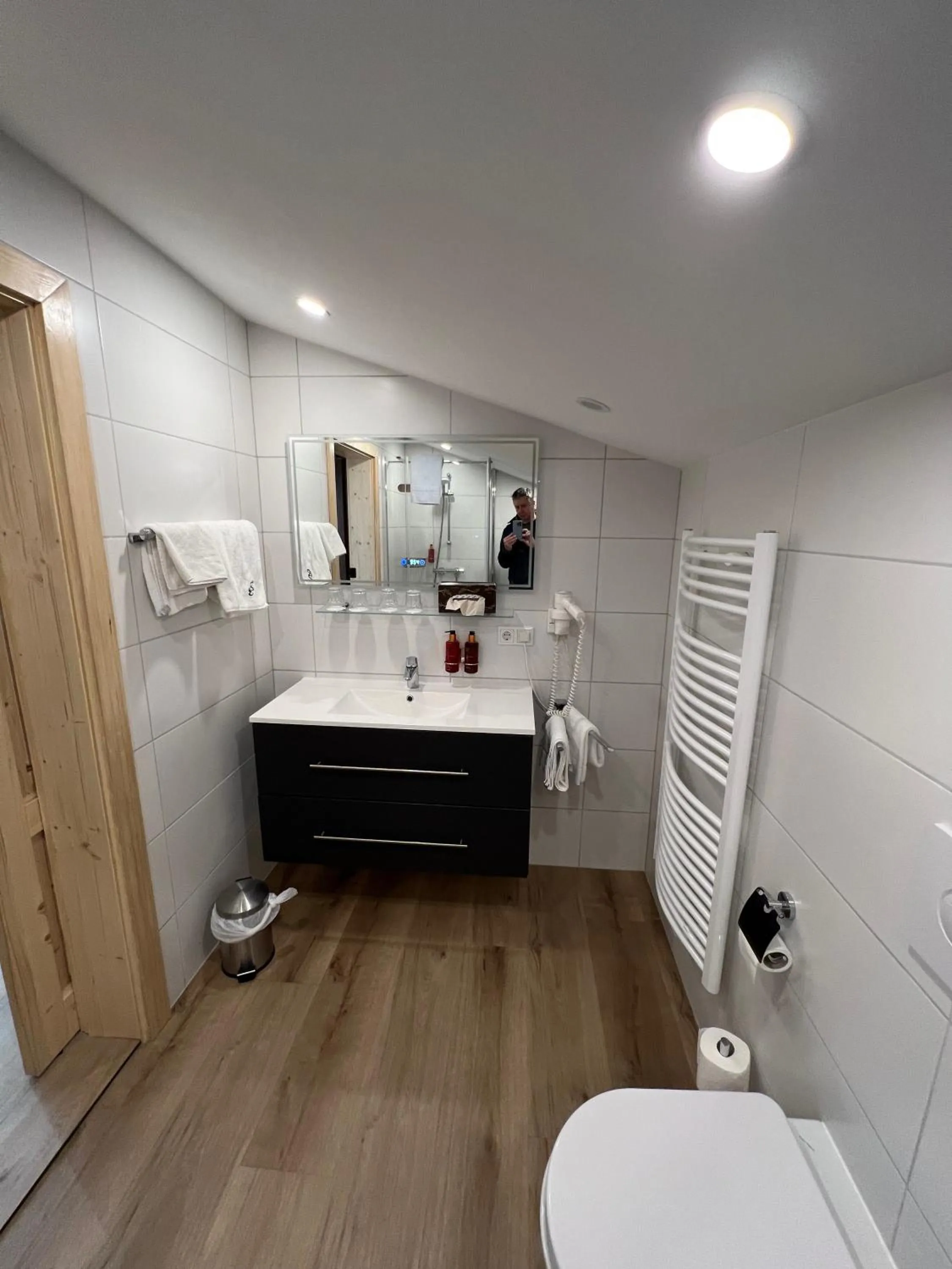 Toilet in Hotel Berghof