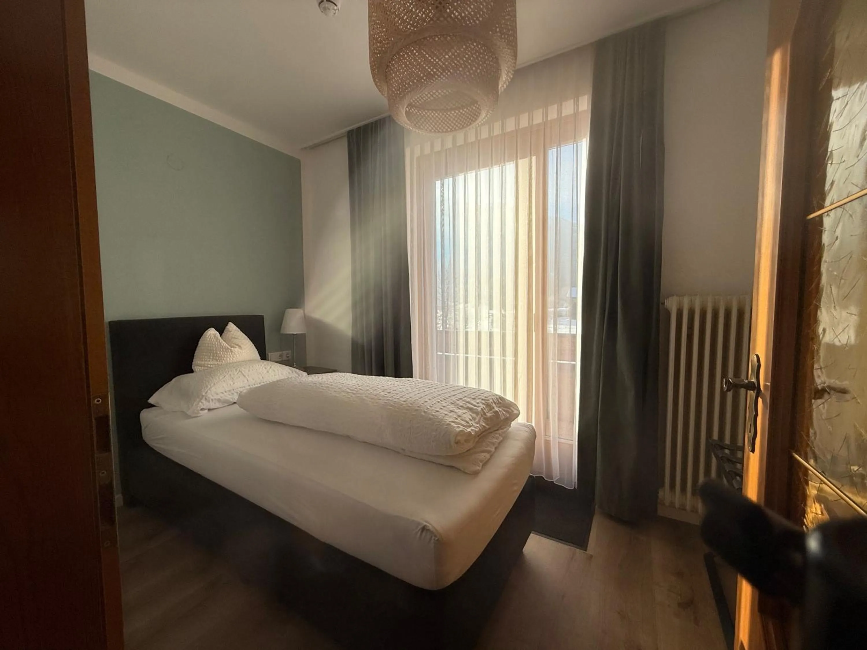 Bedroom, Bed in Hotel Berghof