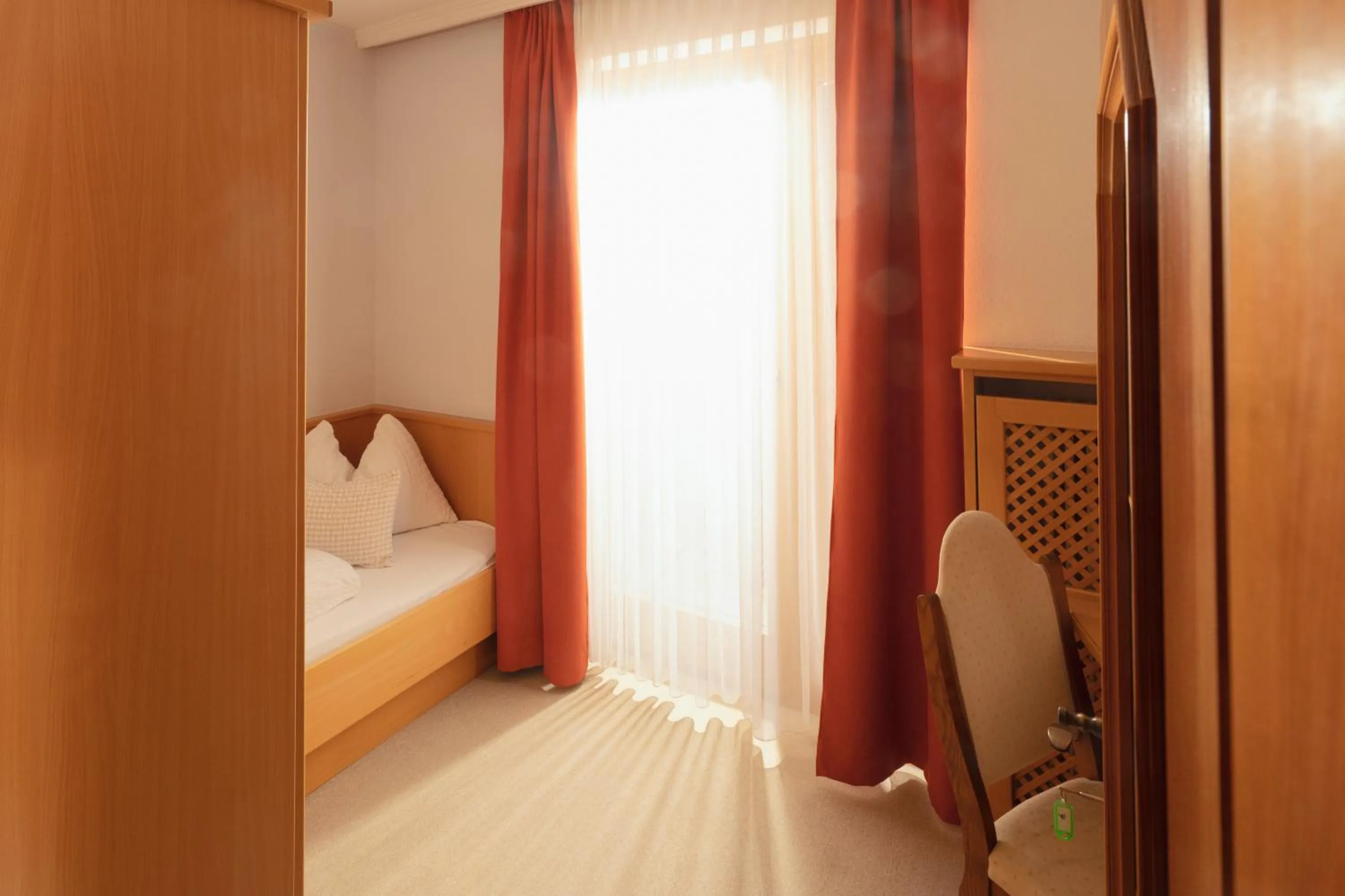 Bed in Hotel Berghof