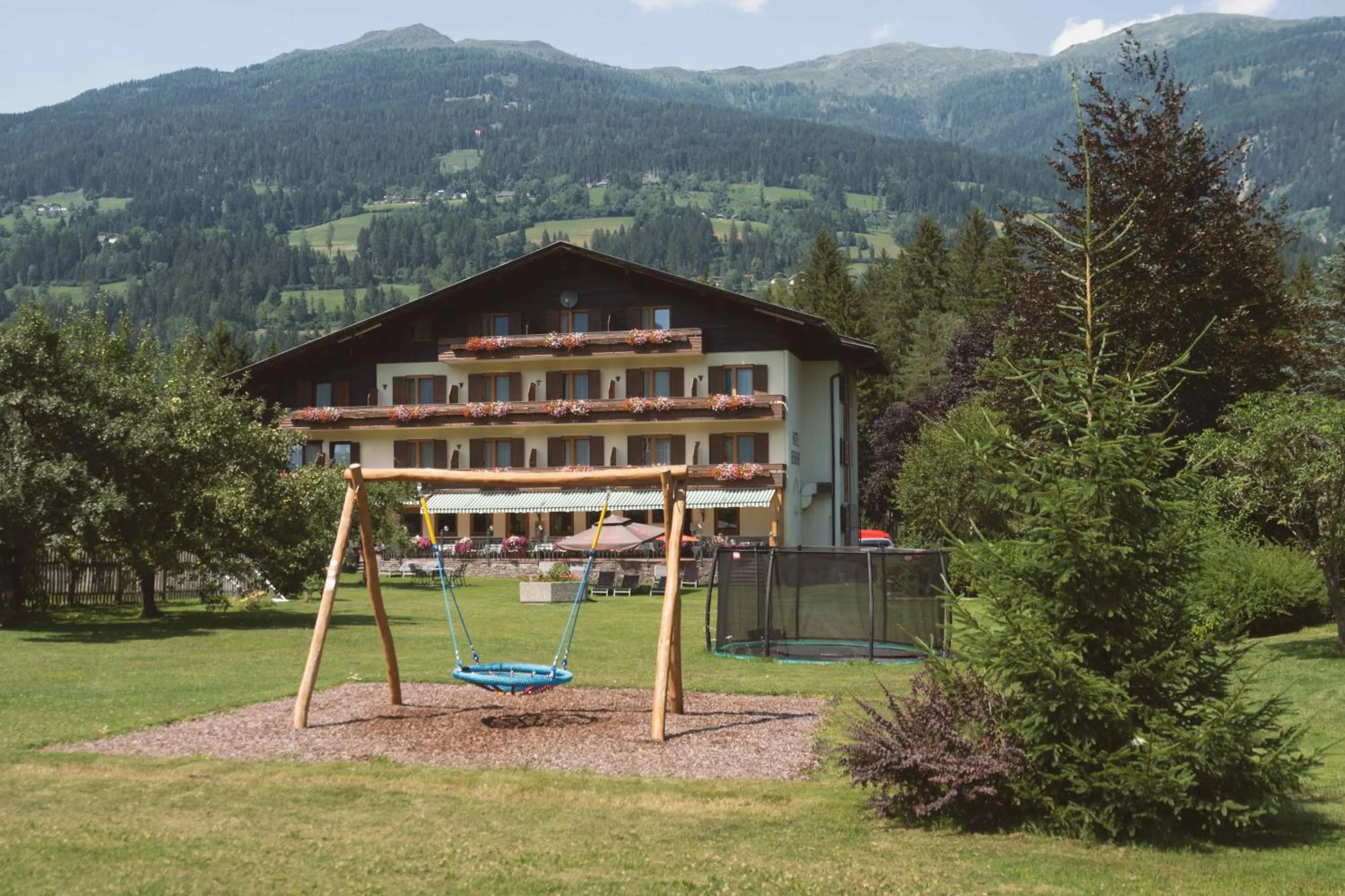 Garden in Hotel Berghof