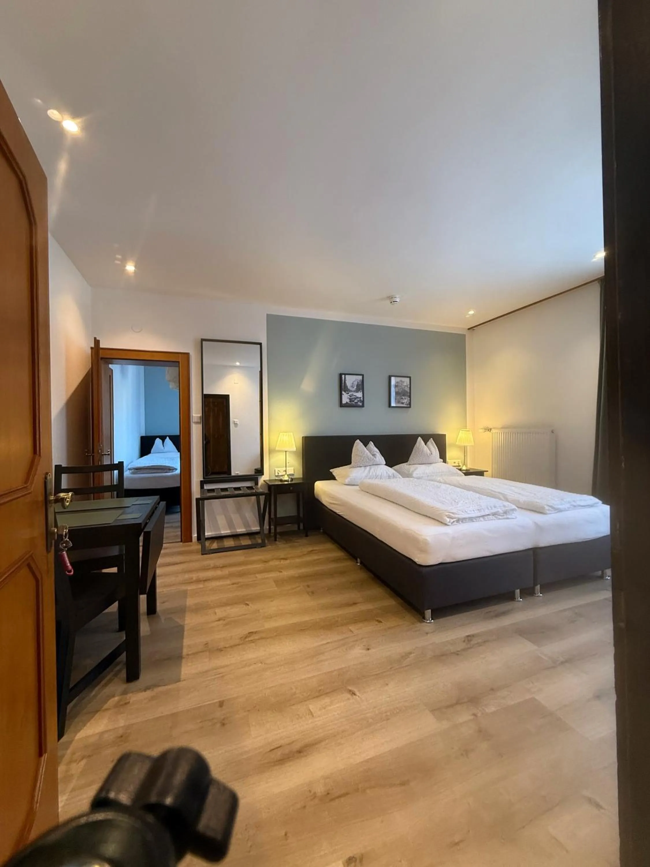 Bedroom, Bed in Hotel Berghof