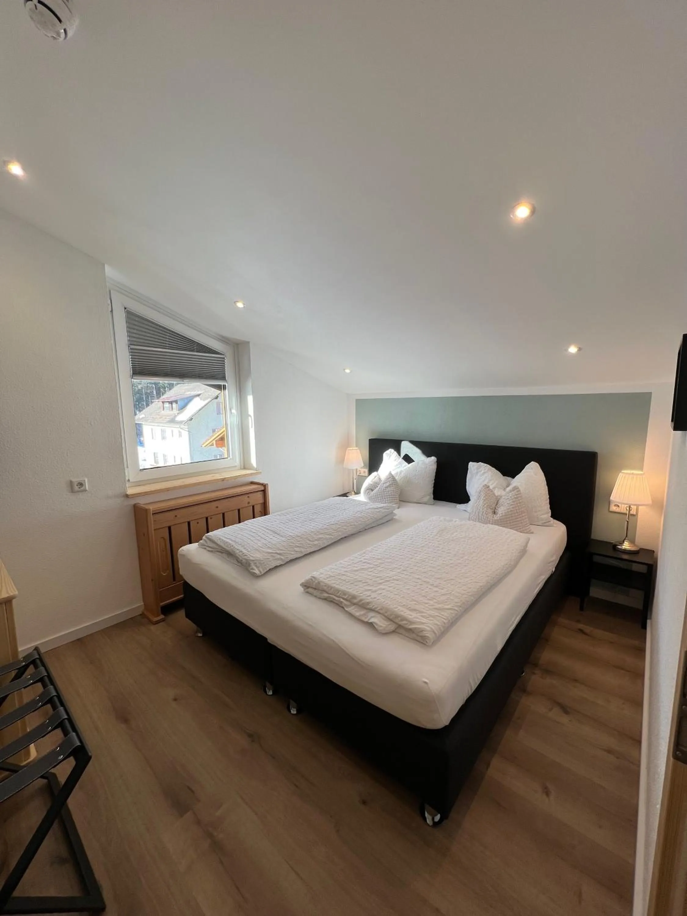 Bedroom, Bed in Hotel Berghof