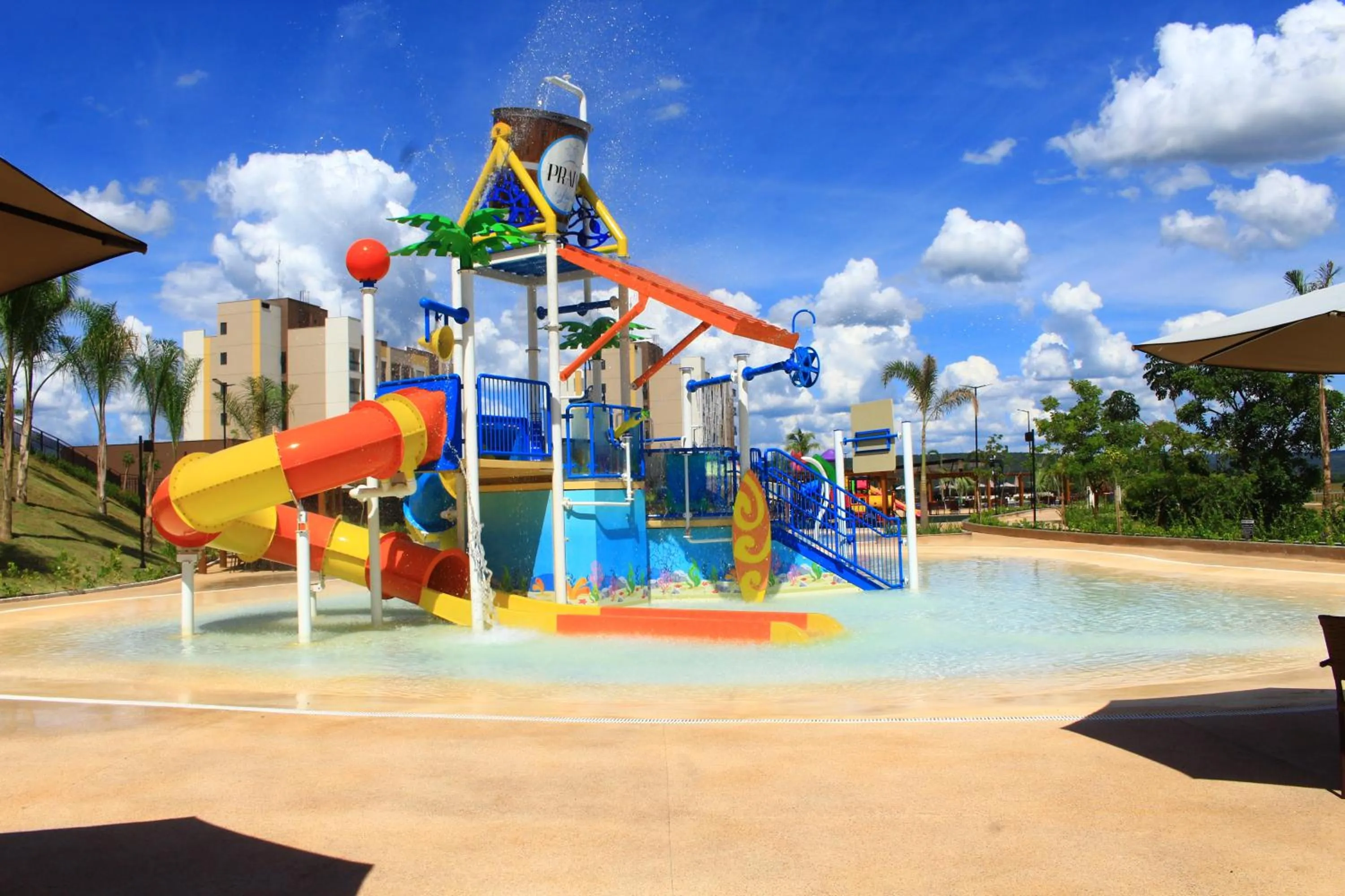 Children play ground in Praias do Lago Eco Resort by WAM Experience