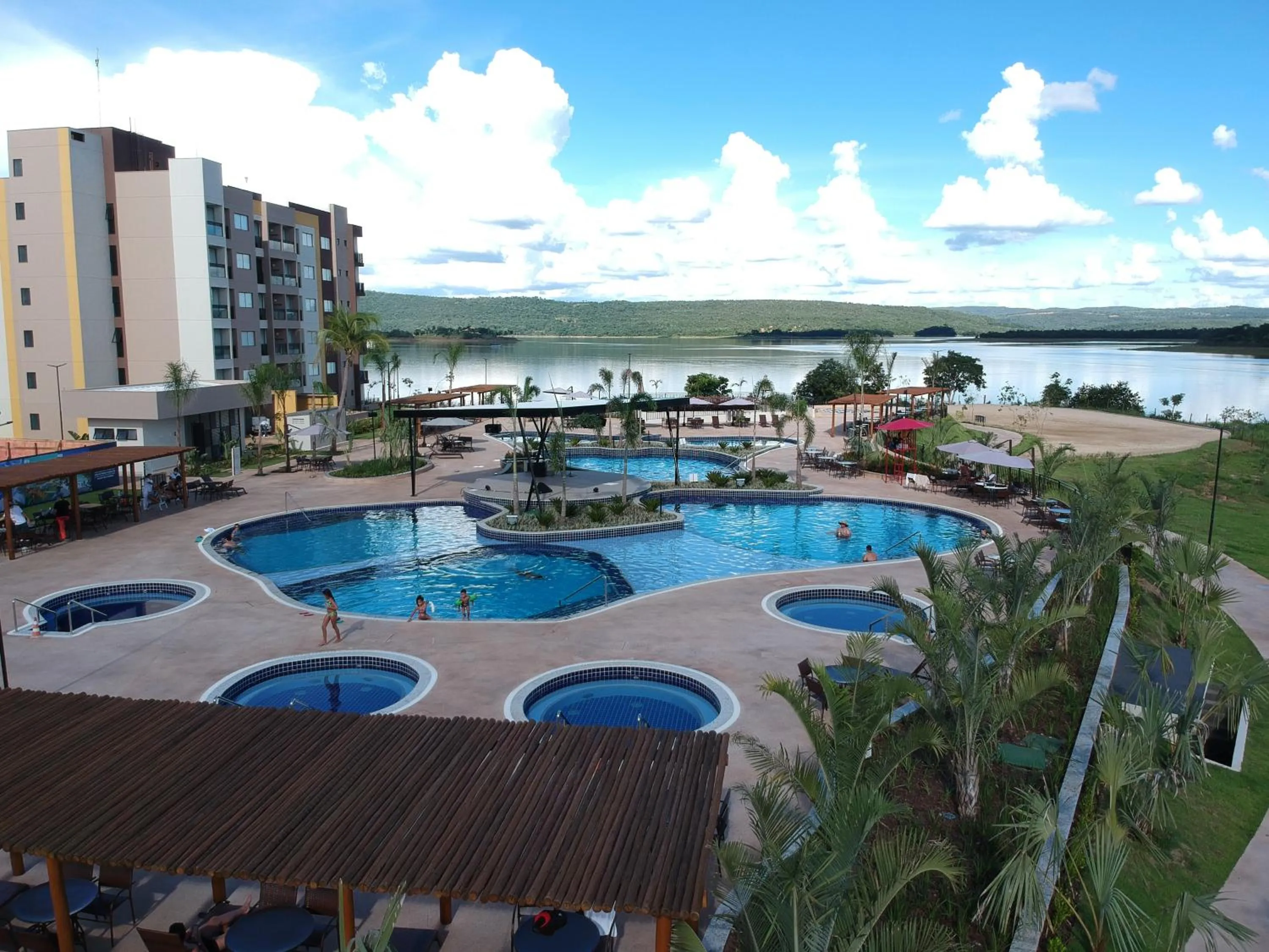 Pool view in Praias do Lago Eco Resort by WAM Experience