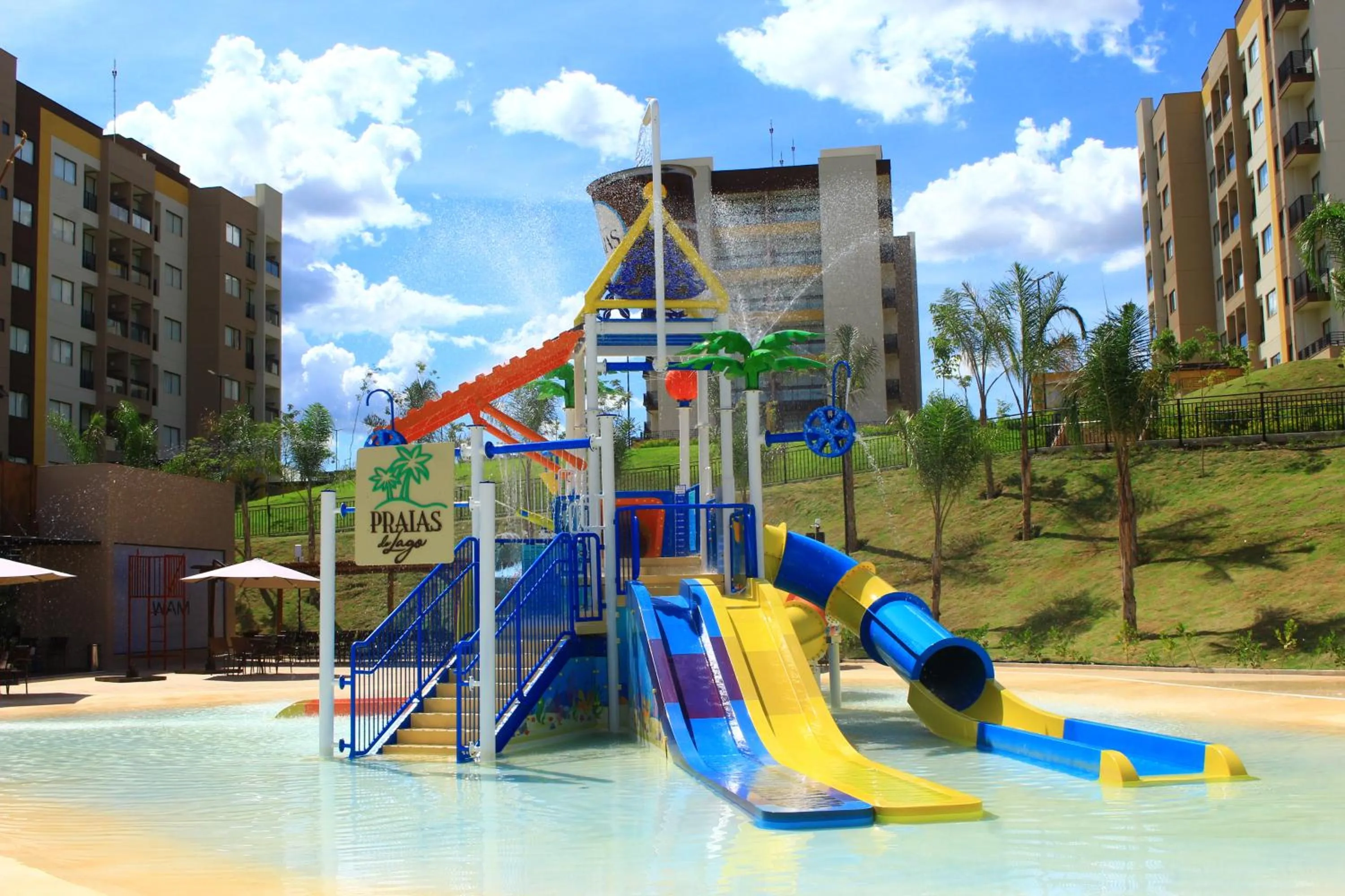 Children play ground in Praias do Lago Eco Resort by WAM Experience